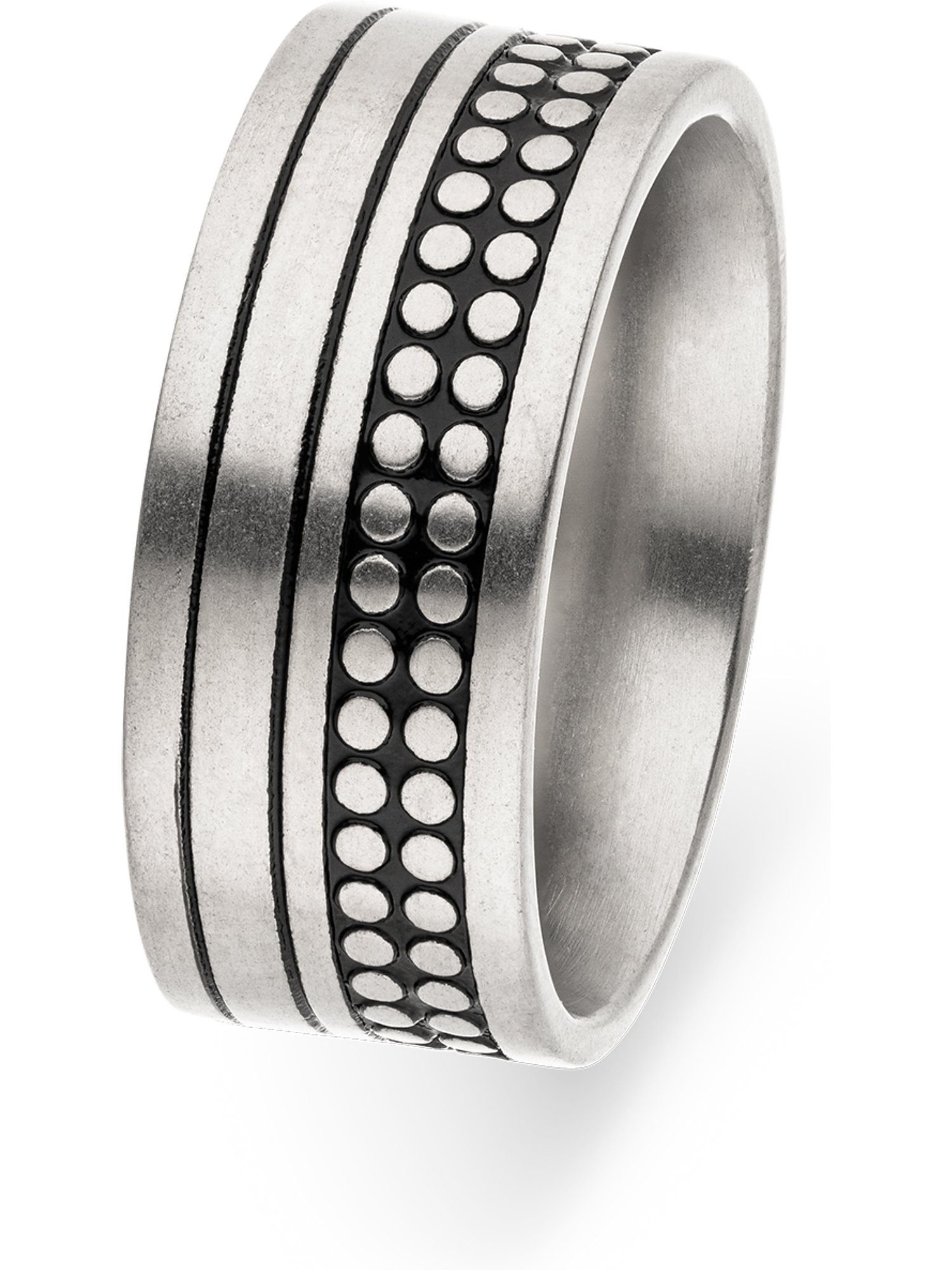 s.Oliver Fingerring S.Oliver Herren-Herrenring Edelstahl