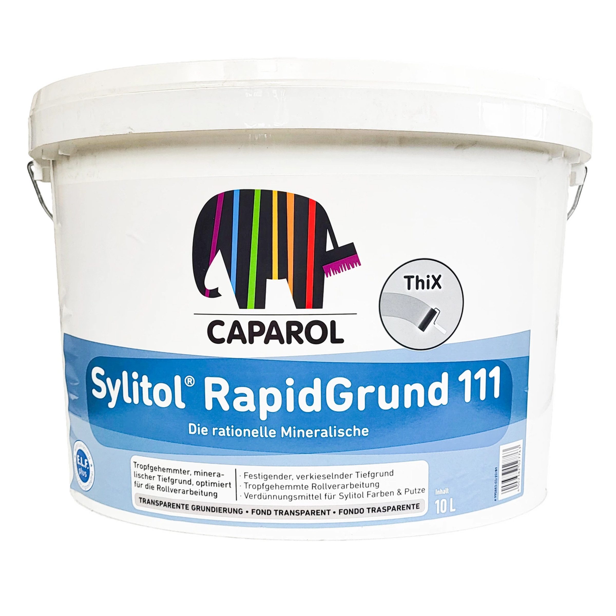 Caparol Fassadengrundierung Caparol Sylitol RapidGrund 111 – 10L Mineralische Grundierung