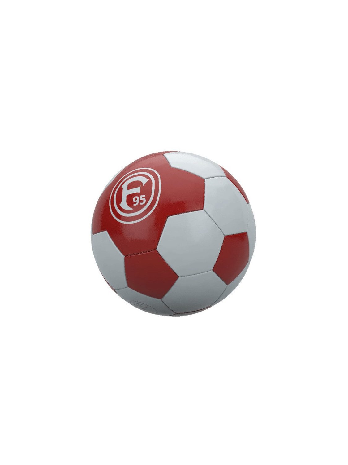 Fortuna Düsseldorf Fußball Fortuna Düsseldorf Fortuna Ball rot-weiß