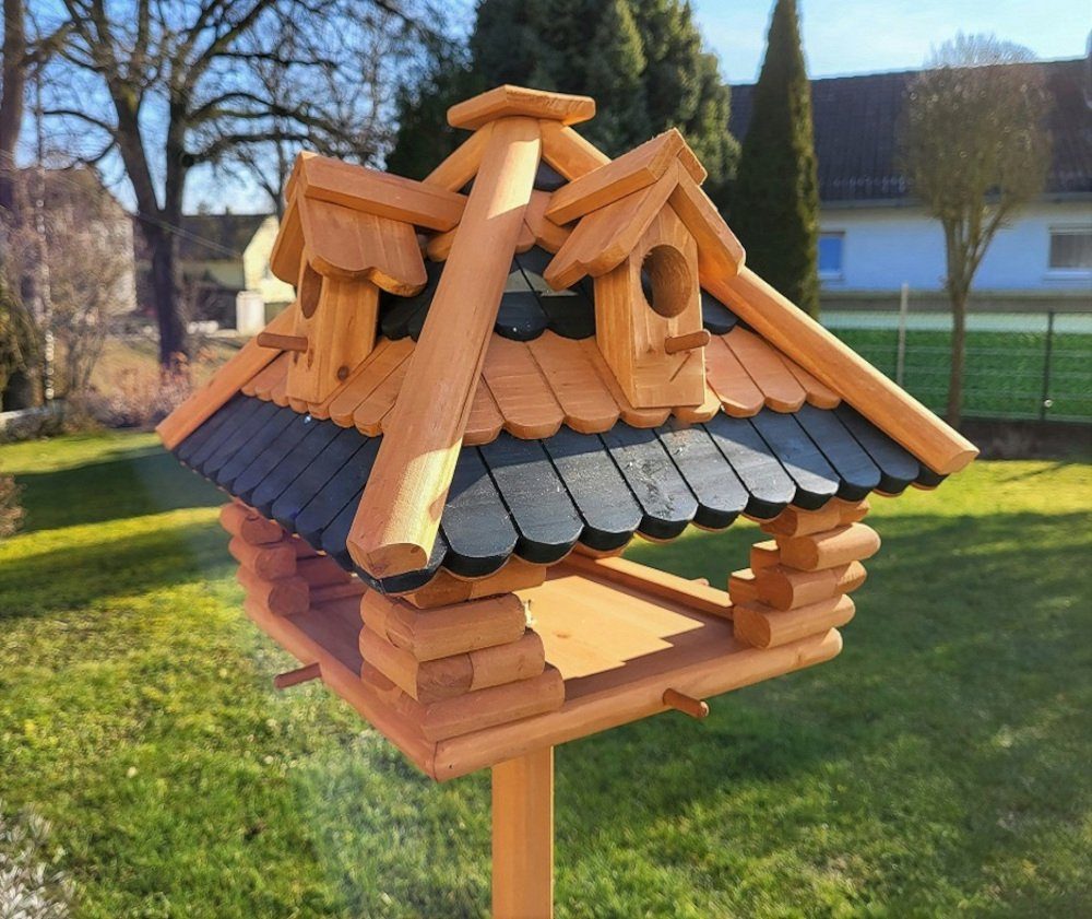 MYPETS Vogelhaus Vogelhaus ALPENFLAIR mit Ständer Vogelfutterhaus Futterhau günstig online kaufen