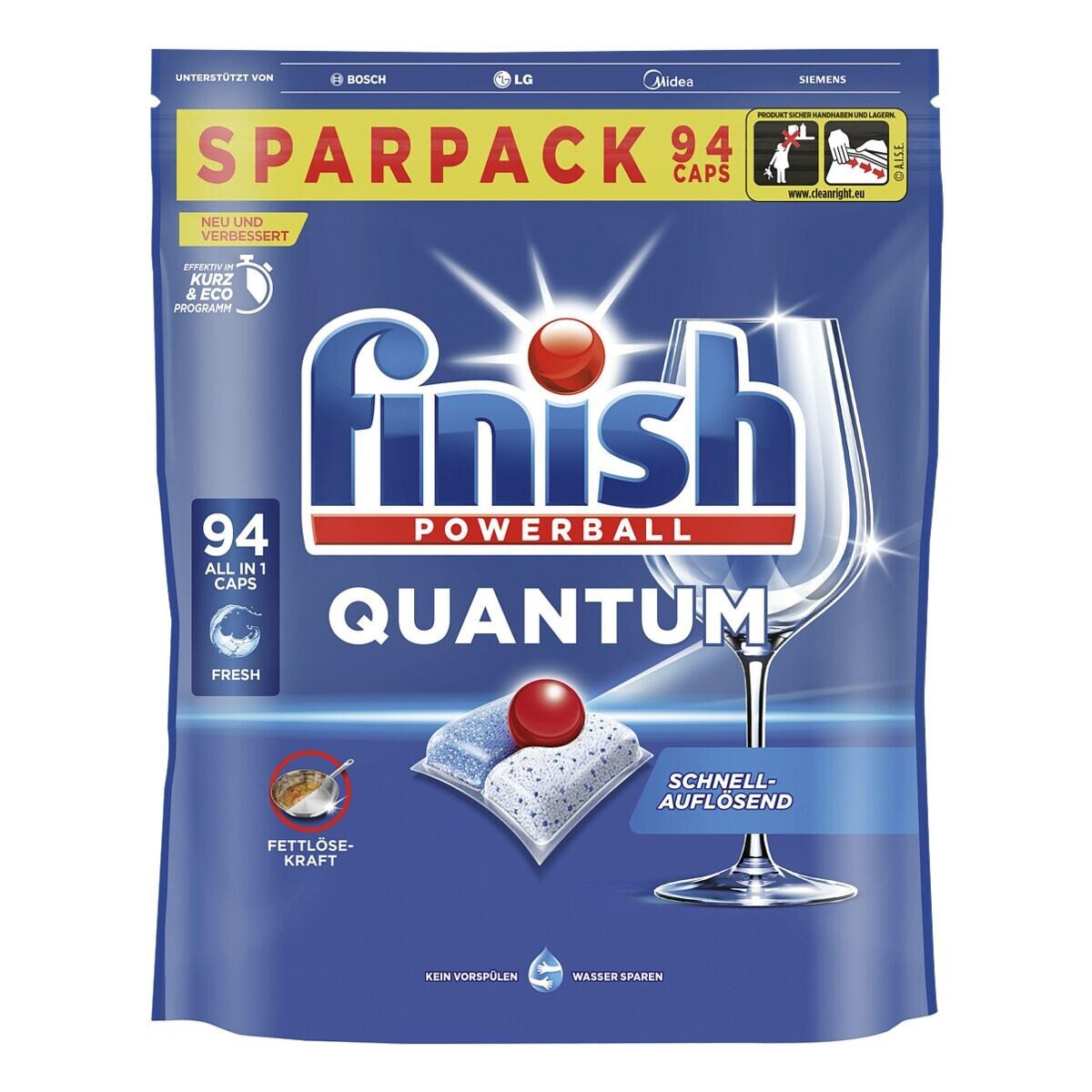 FINISH Quantum Spülmaschinentabs (94 Caps)