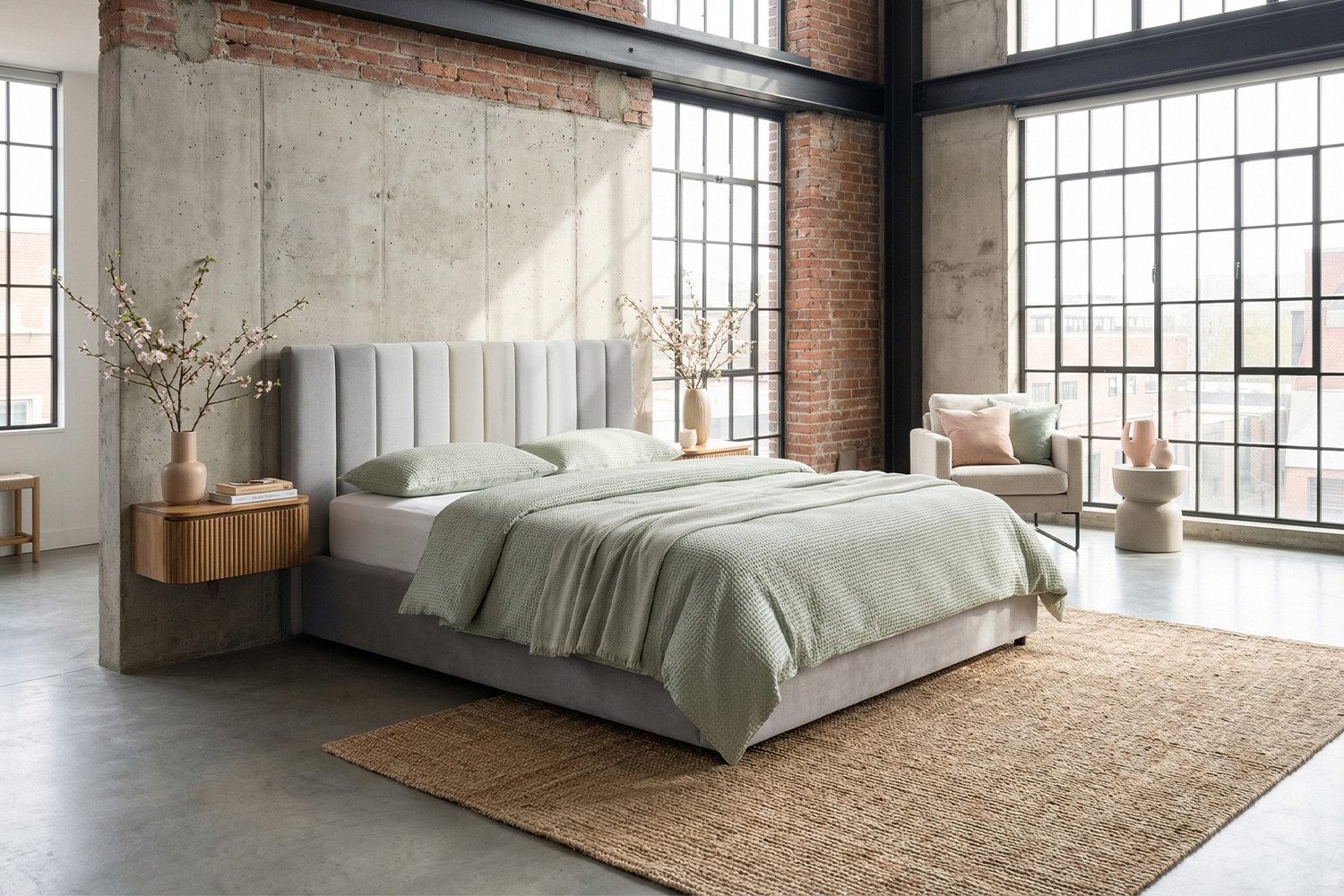 KAWOLA Polsterbett CATTURA Velvet - Modernes Design - Schlafzimmer Highlight, Inklusive Lattenrost 3-fach höhenverstellbar - Stil trifft Komfort