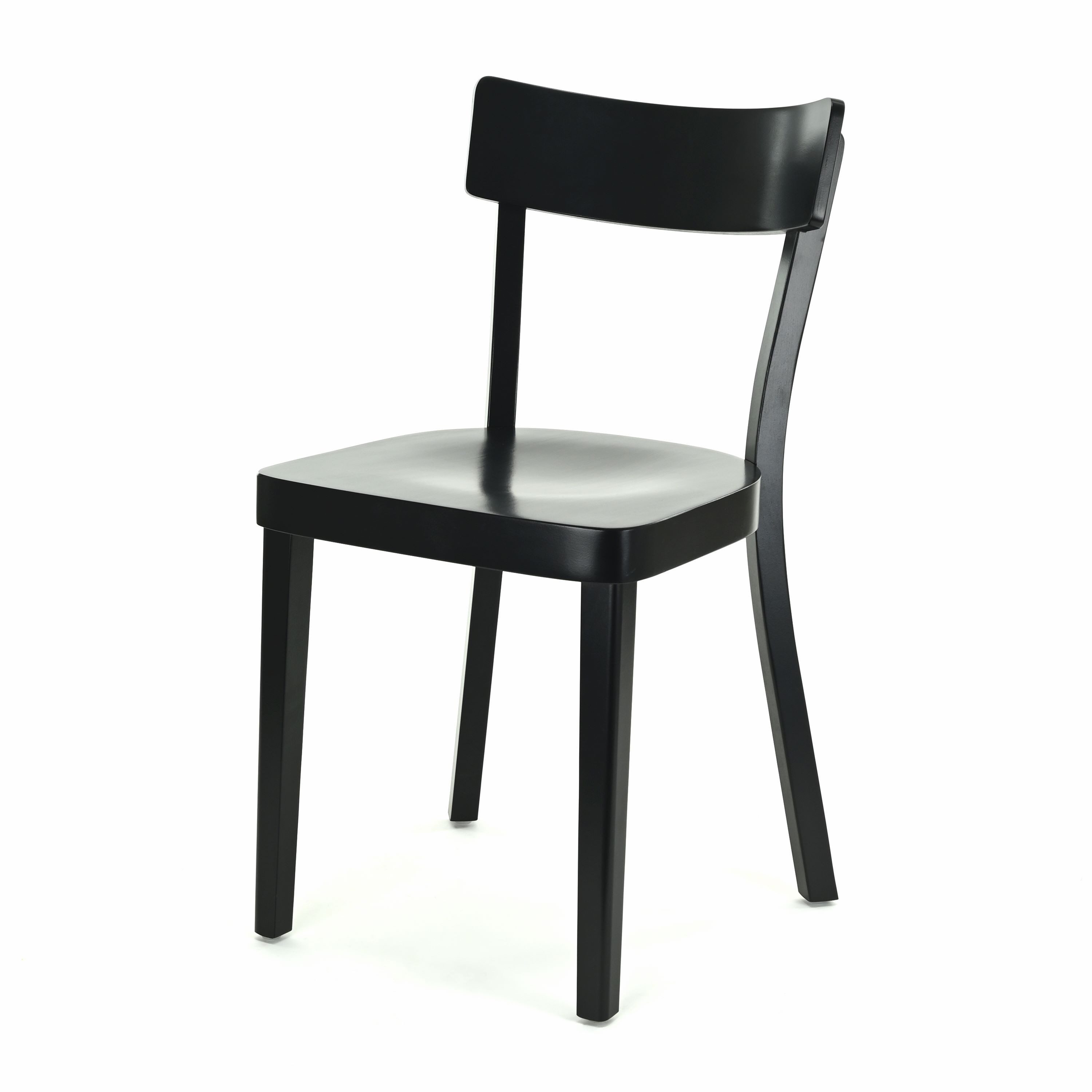 Bistrostuhl Frankfurter Holz Stuhl, Schwarz, Stuhl
