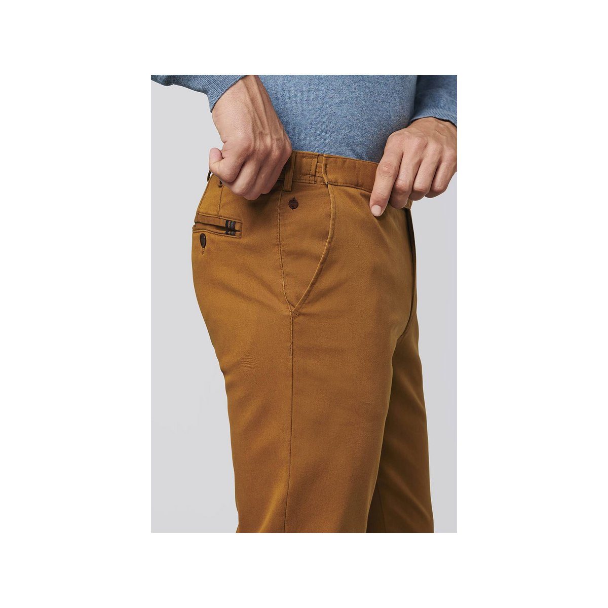 MEYER uni 5-Pocket-Jeans (1-tlg)
