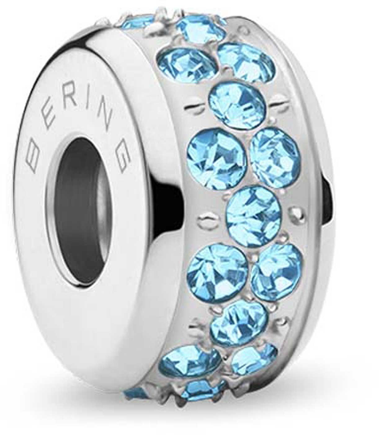 Bering Кулоны Charm aus Edelstahl mit Steinen besetzt - Bering Jewelry Glow-3