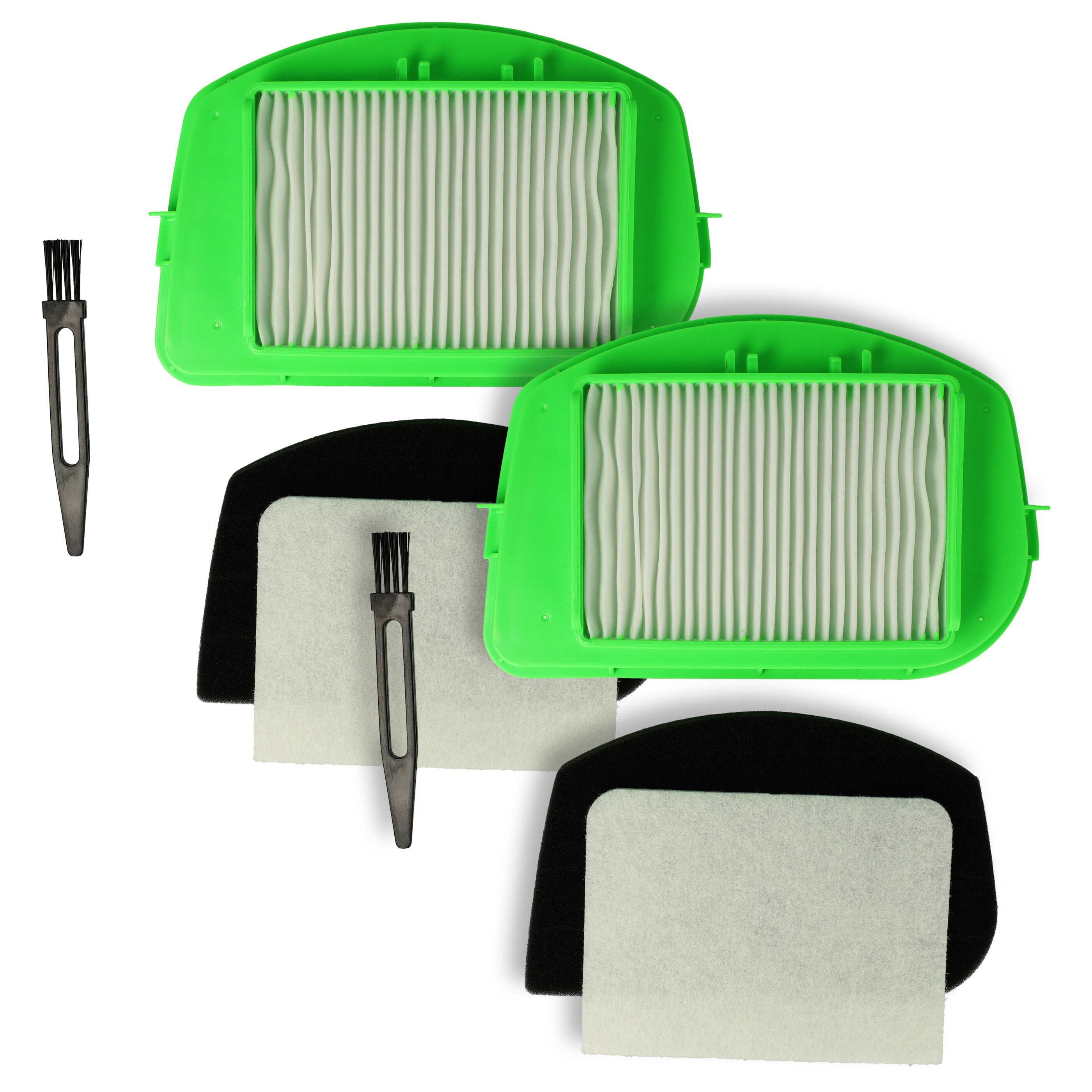 vhbw Filter-Set passend für Rowenta City Space Cyclonic RO2727EA4Q0, RO2759EA4Q0, Zubehör für Rowenta City Space Cyclonic RO2727EA4Q0 RO2759EA4Q0 RO2715EA4Q0