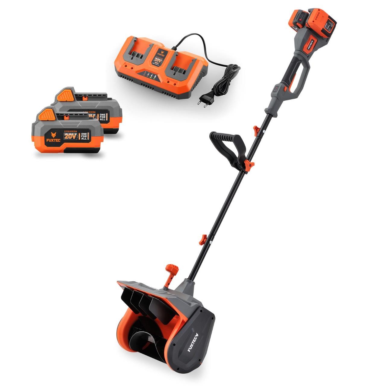 FUXTEC Akku-Schneefräse FX-E2SCH SET, 50 cm Arbeitsbreite