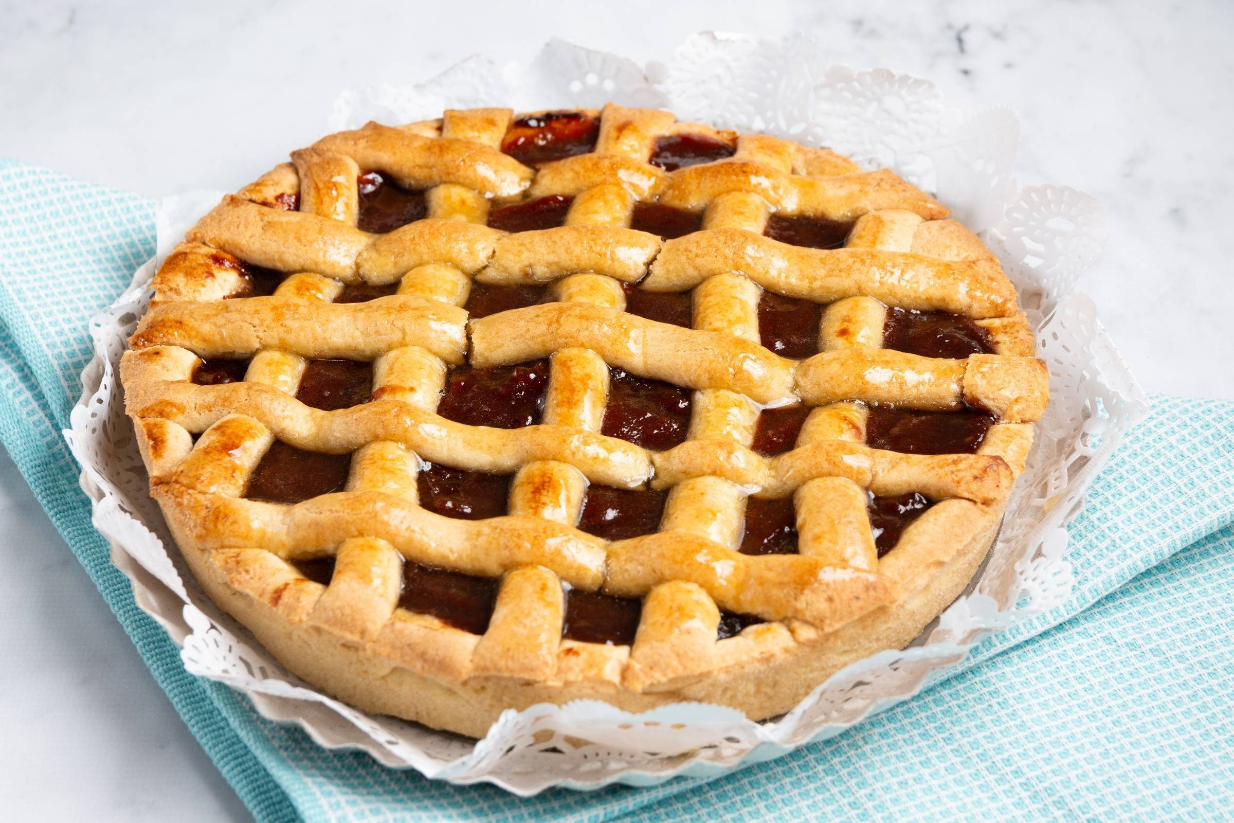 Hypafol Tortenwerkzeug Spitzendeckchen für Kuchen, Torte, Snacks, (Rund, 100 Stück) – Bild 4 von 5