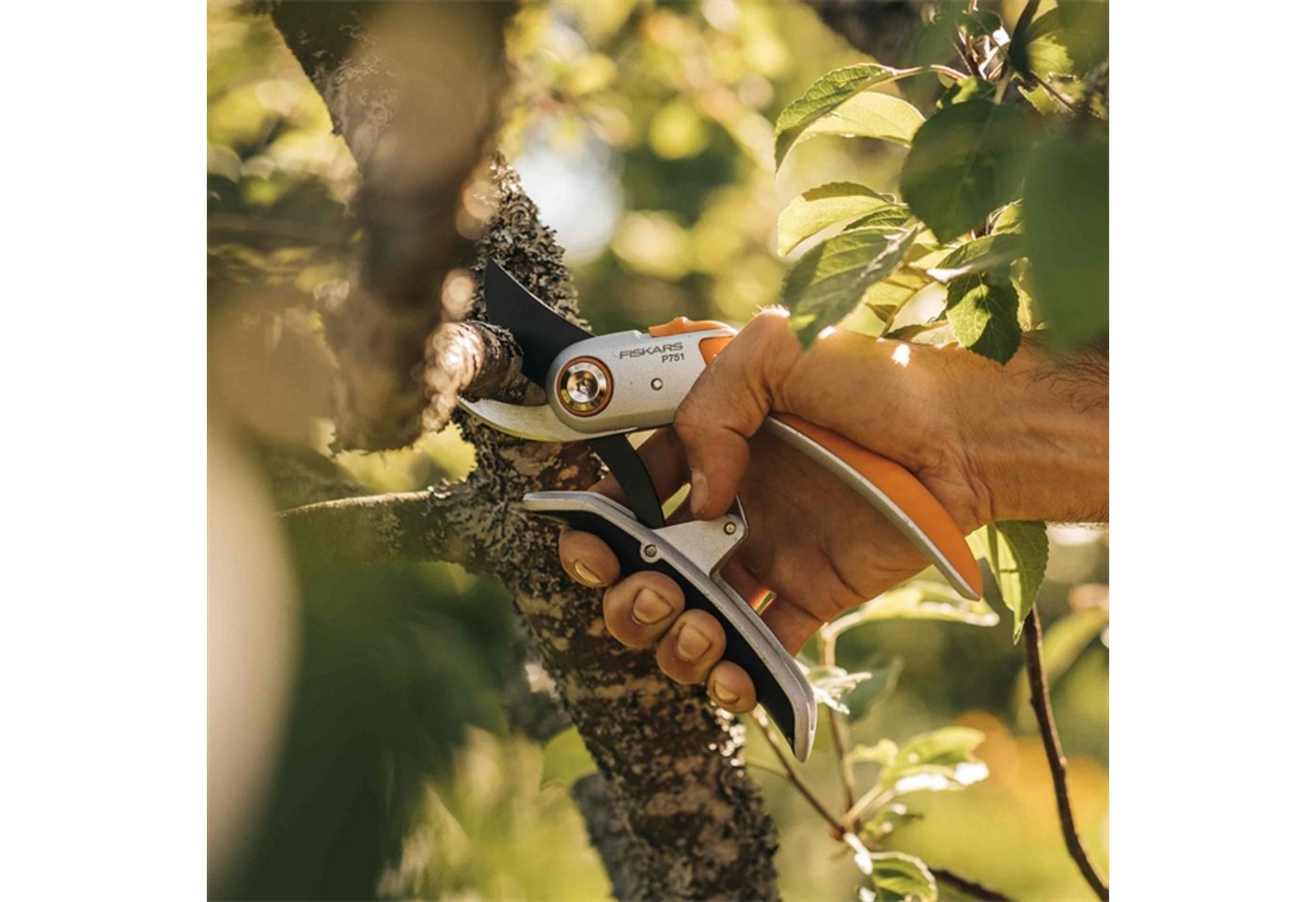 Thumbnail - Fiskars Strauchschere Fiskars Plus PowerLever Bypass-Gartenschere Metall