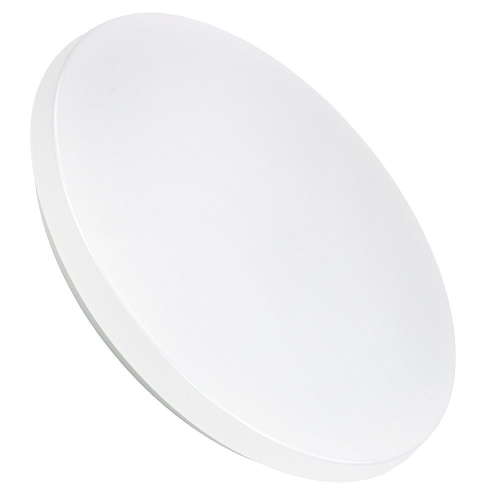 LUXULA Aufbauleuchte LUXULA LED Deckenleuchte 12 W 4000 K Neutralweiß Weiß, LED fest integriert, Neutralweiß