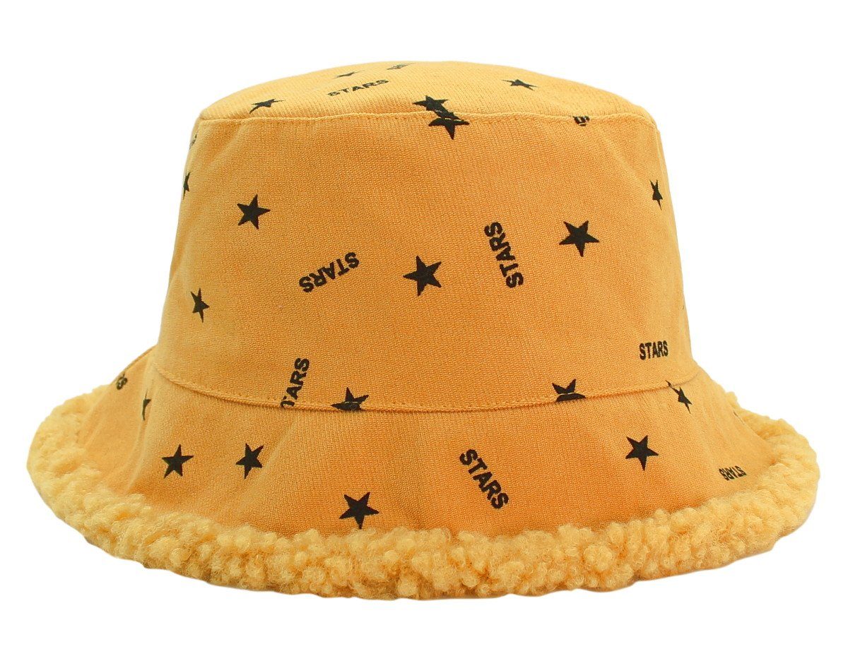 dy_mode Fischerhut Warme Damen Fischerhut Wintermütze Gefütterte Bucket Hat Bucket Hat