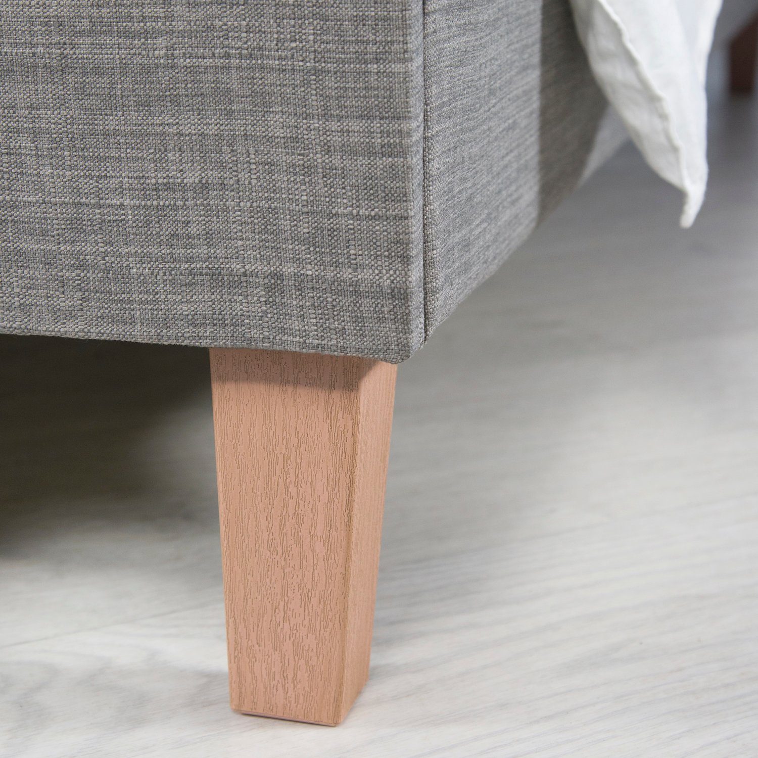 Homestyle4u Polsterbett »Einzelbett 90x200 cm Lattenrost Matratze