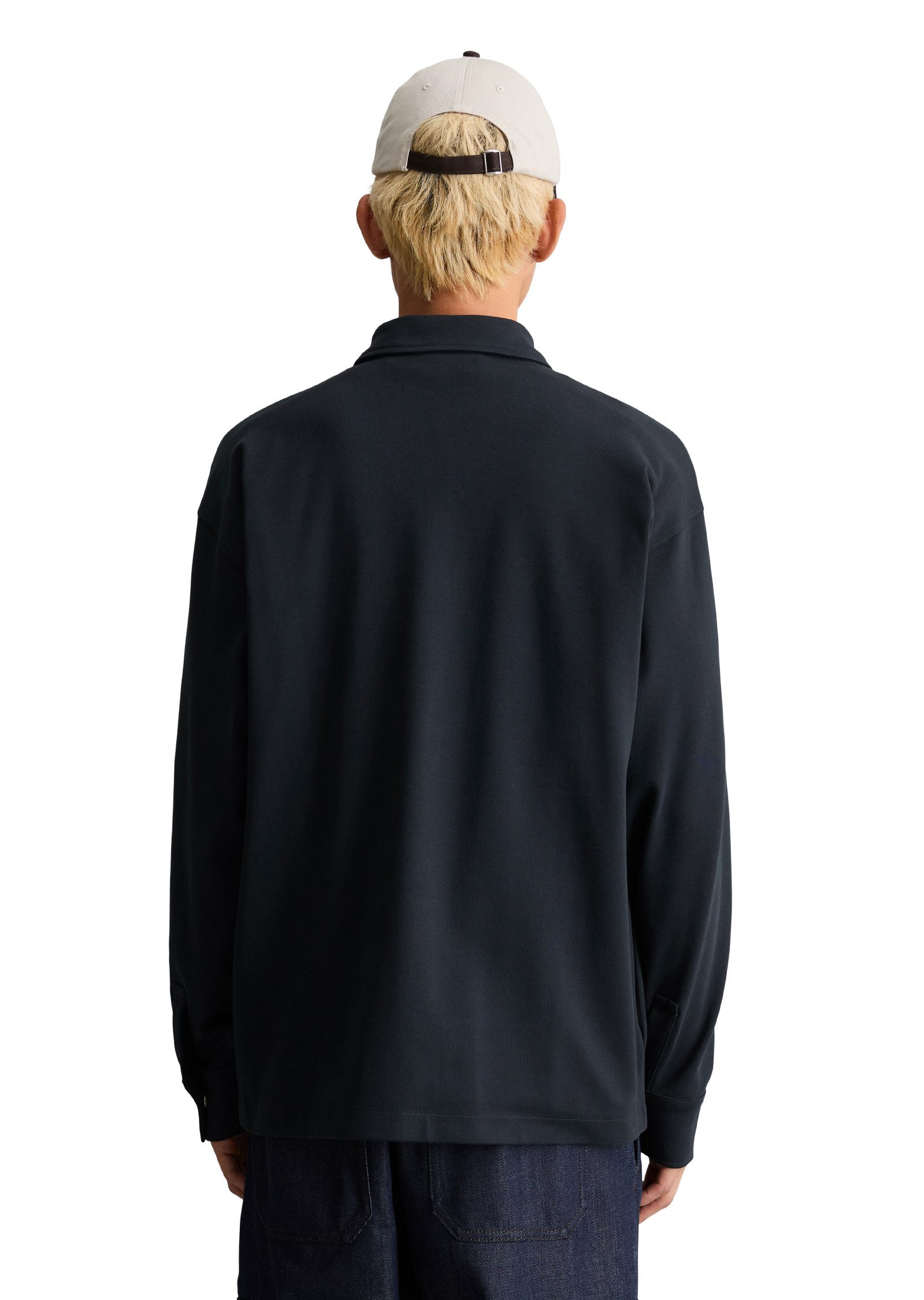 Marc O'Polo DENIM Kurzjacke aus schwerem Interlock Jersey – Bild 3 von 5