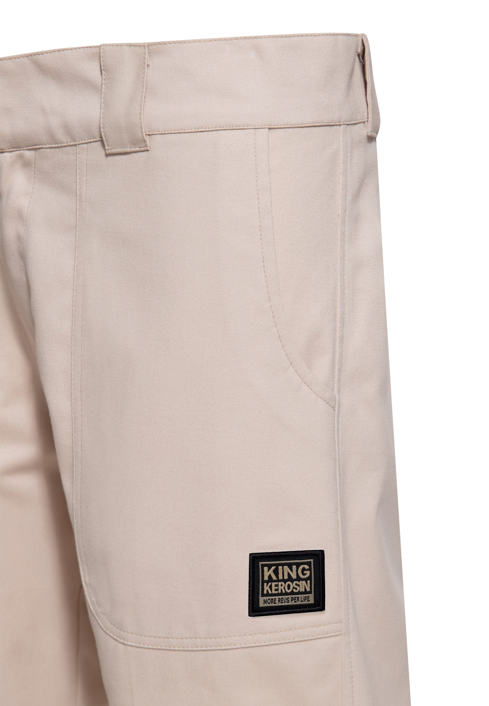 KingKerosin Sweatshorts mit Cinch Back