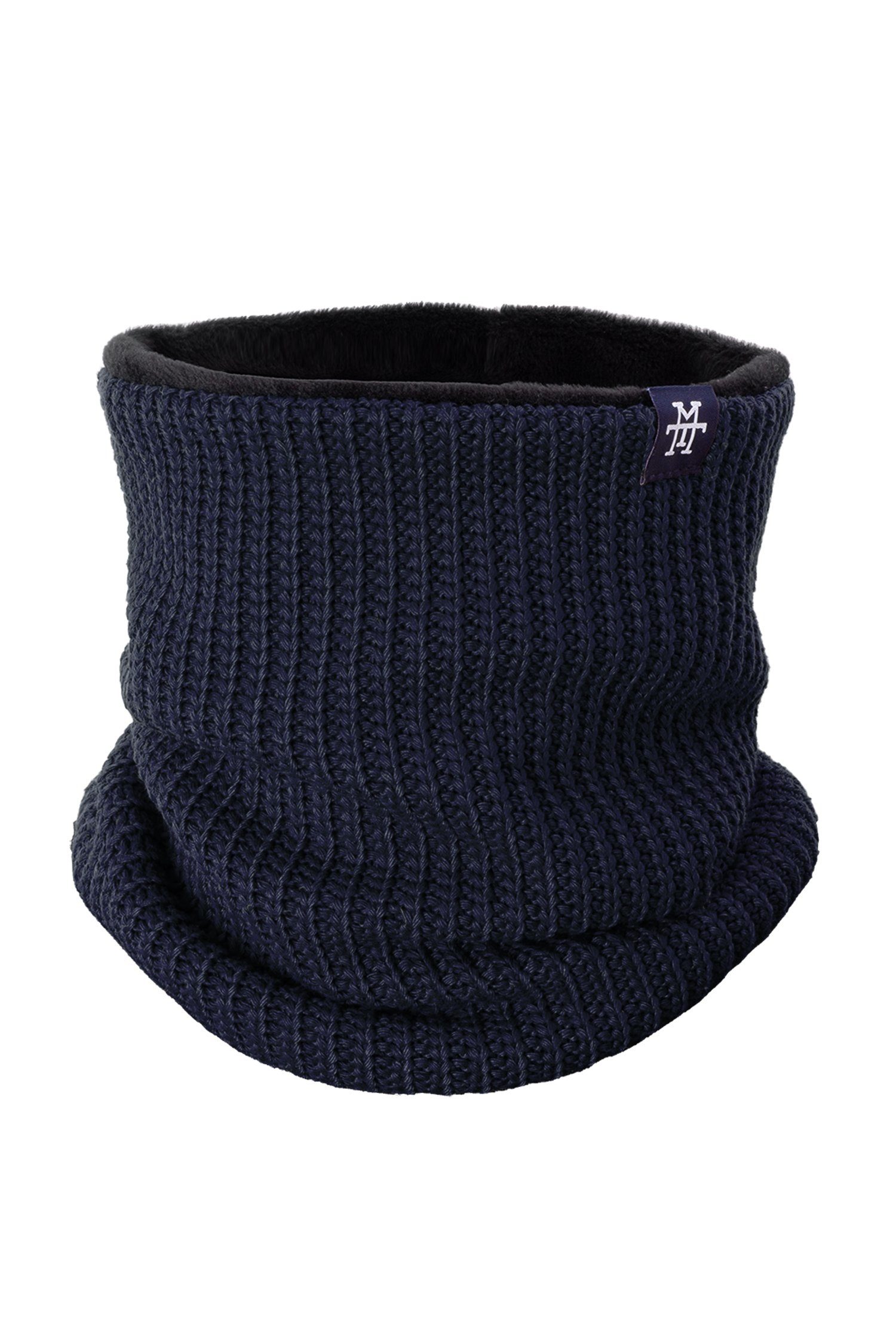 Knit dehnbar/flexibel Loop Halstuch, - Schlauchschal, Manufaktur13 Neckwarmer Halsschal, Navy