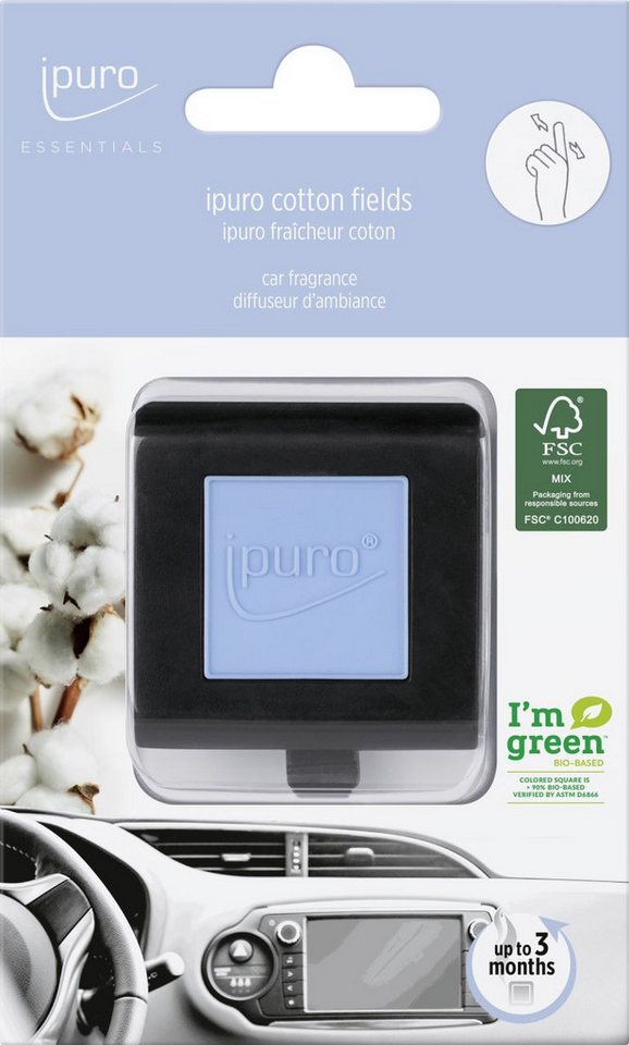Thumbnail - IPURO Raumduft ipuro Essentials Autoduft Cotton Fields