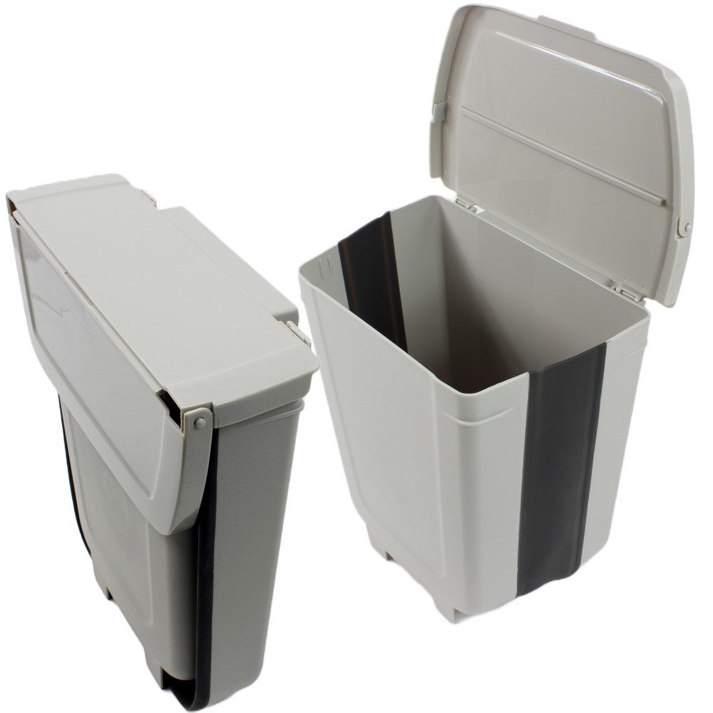 OCS Einbaumülleimer Abfalleimer Mülleimer faltbar 4-8 Liter Wohnmobil Camping Caravan