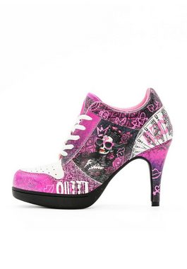Missy Rockz POKERFACE 2.0 pink/black High-Heel-Stiefelette