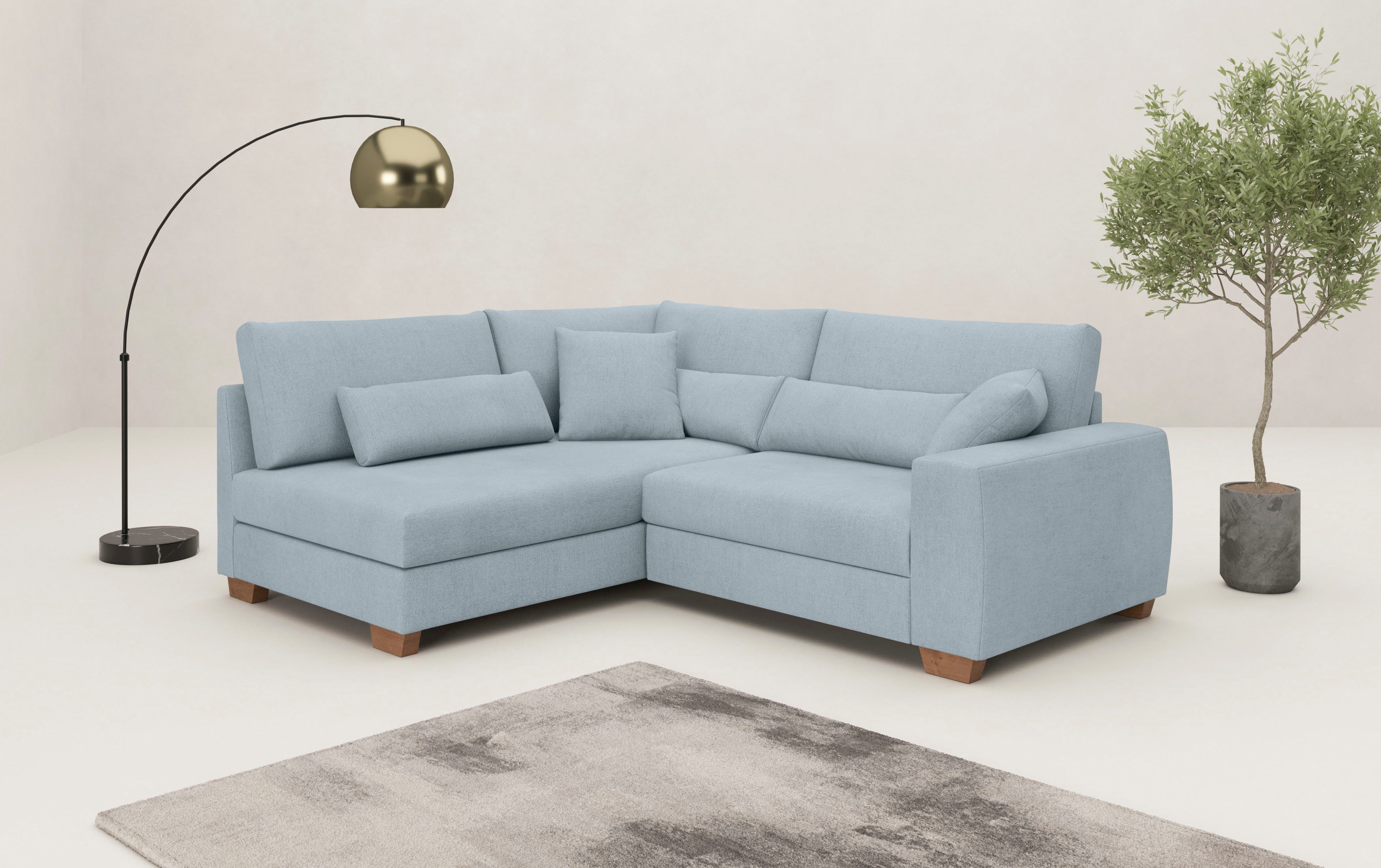 Mr. Couch Ecksofa Helena L-Form, Mit günstig online kaufen