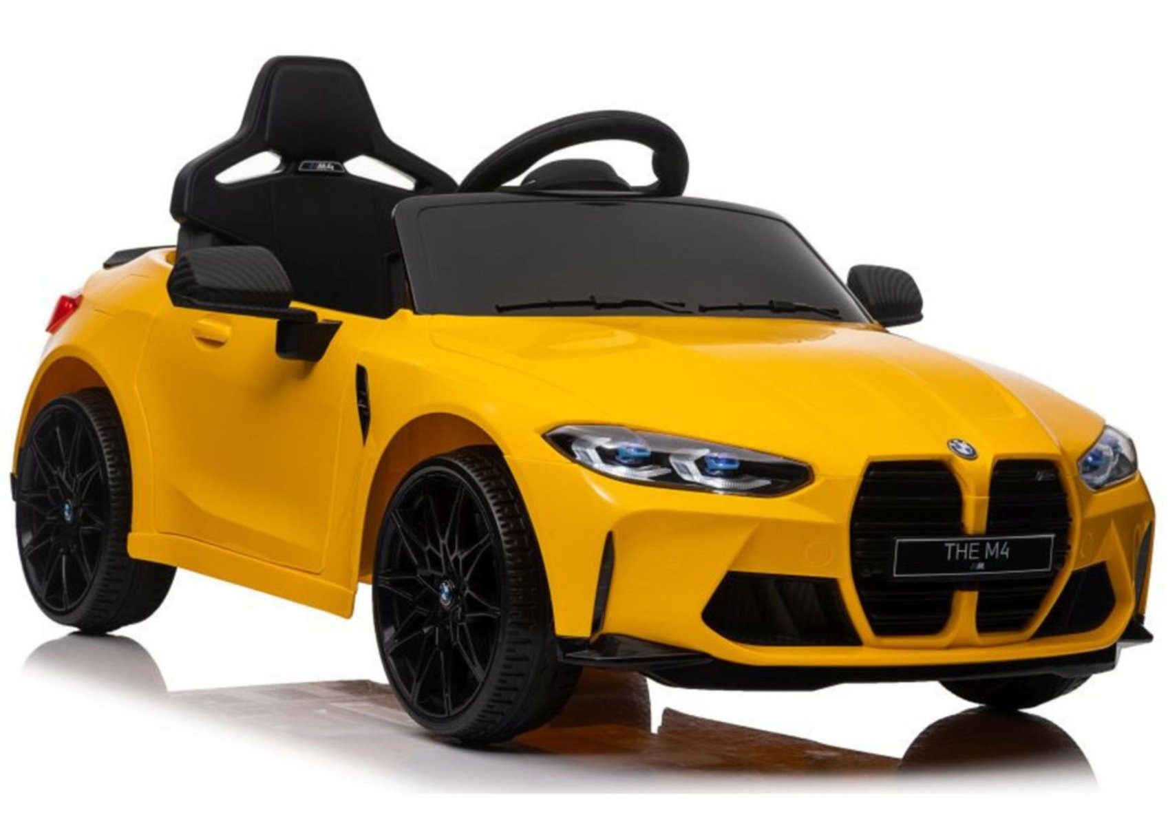 Wisam Elektro-Kinderauto Elektrisches Kinderauto BMW M4 Gelb