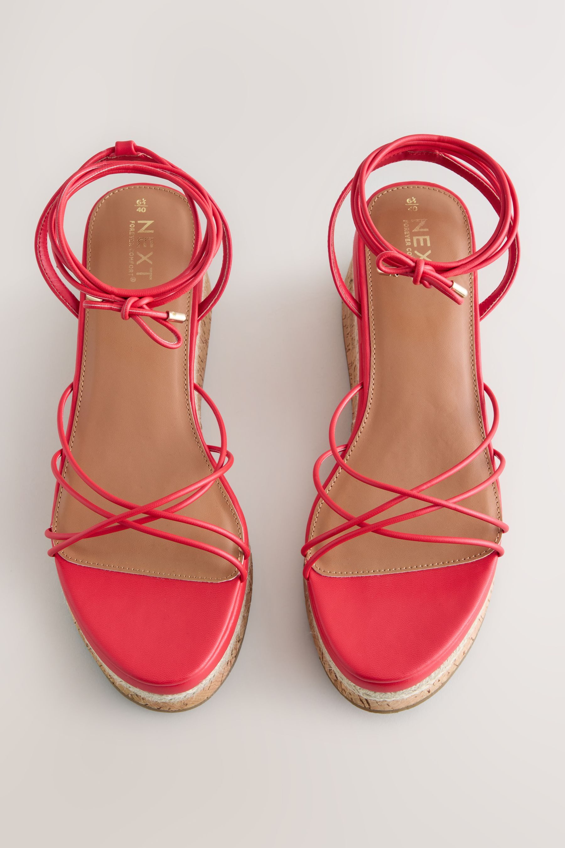 Next Forever Comfort® Flatform-Riemchensandalen Keilsandalette (1-tlg)