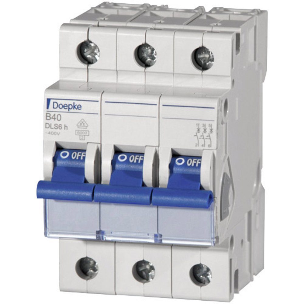 Doepke Schalter Doepke 09914113 DLS6H B16A 3polig 6KA Leitungsschutzschalter 3polig