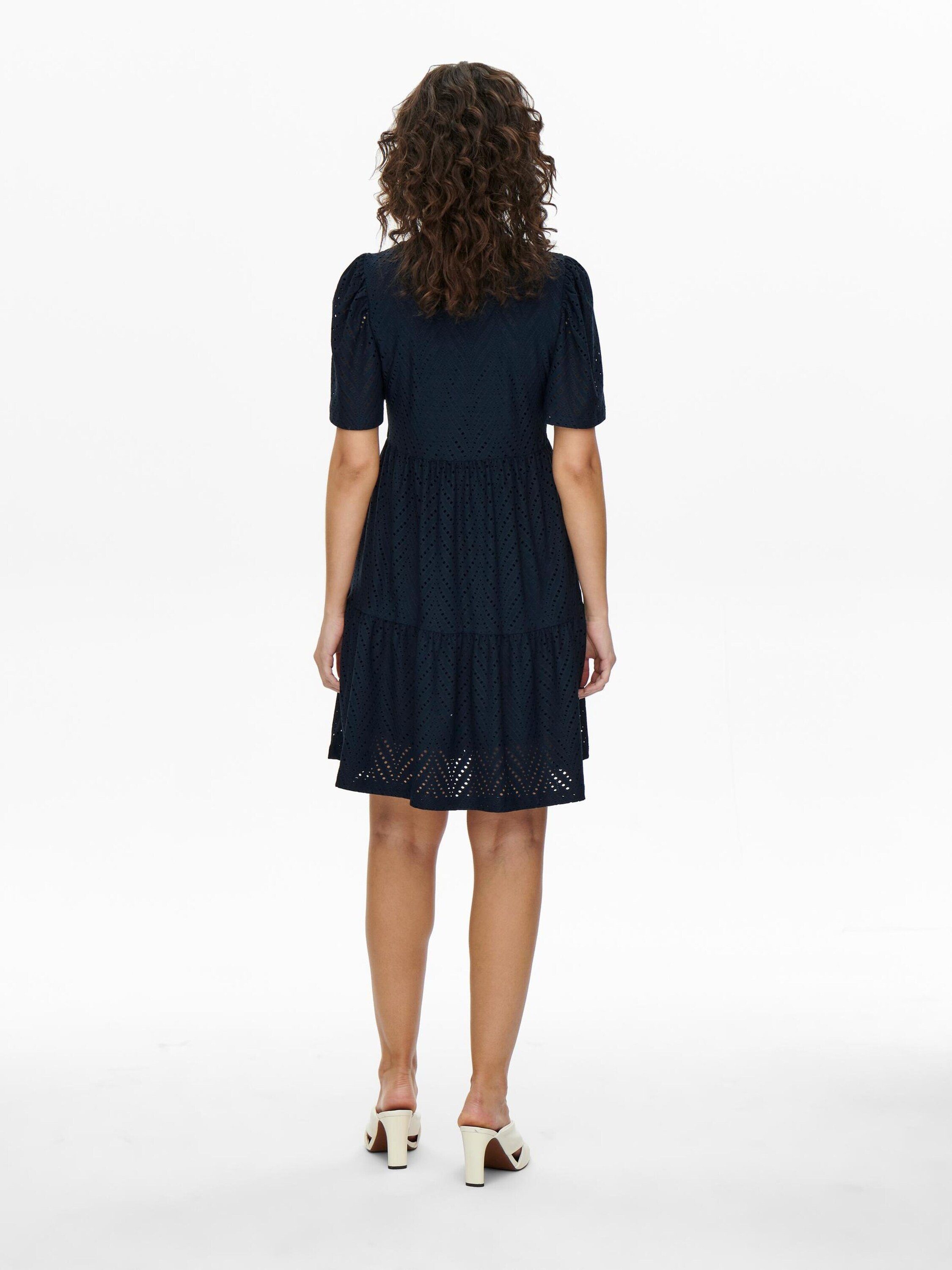 JDY Minikleid Carla Cathinka (1-tlg) Lochmuster günstig online kaufen