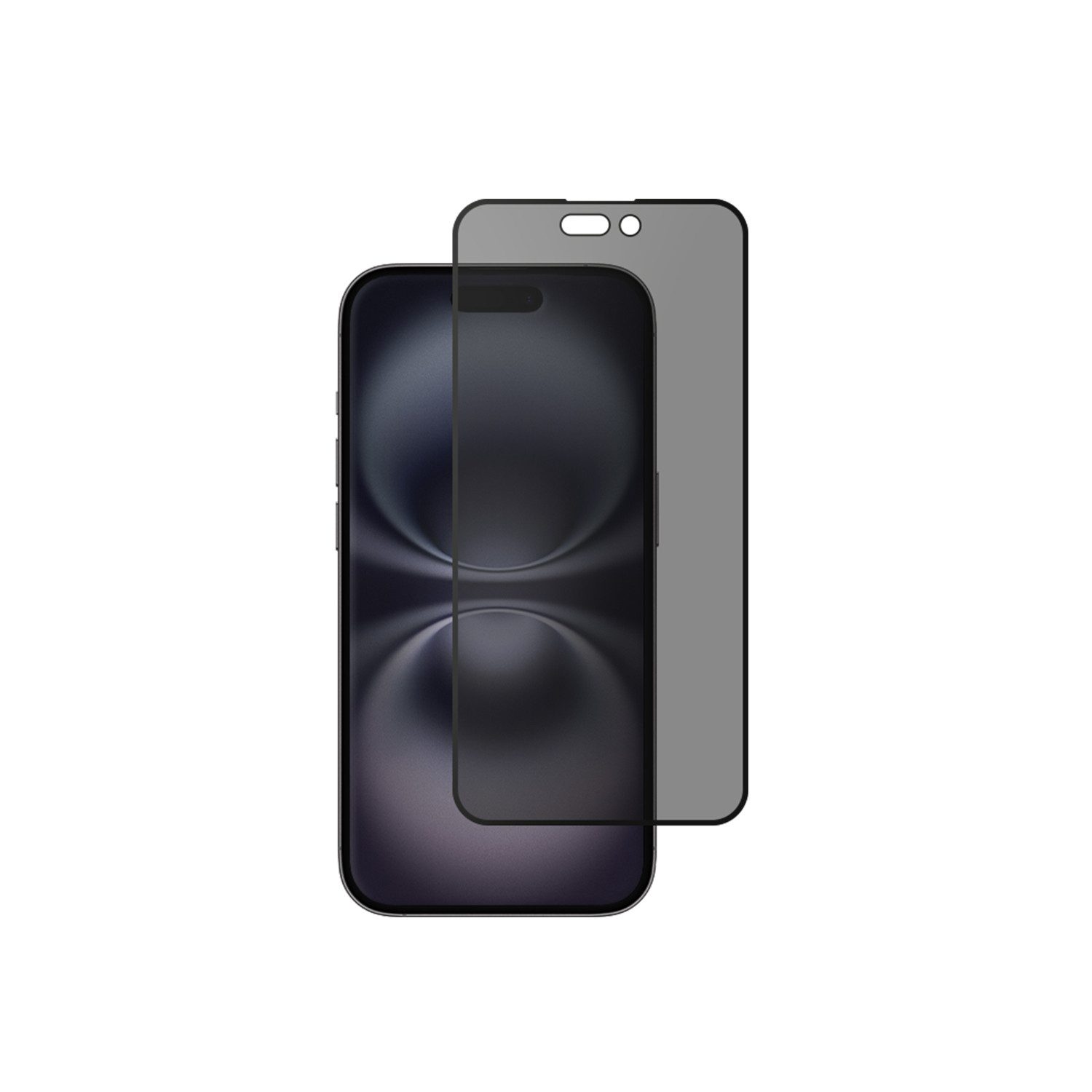 Displayschutzglas iPhone 15 Plus/16 Plus Displayschutzglas Privacy, Panzerglas