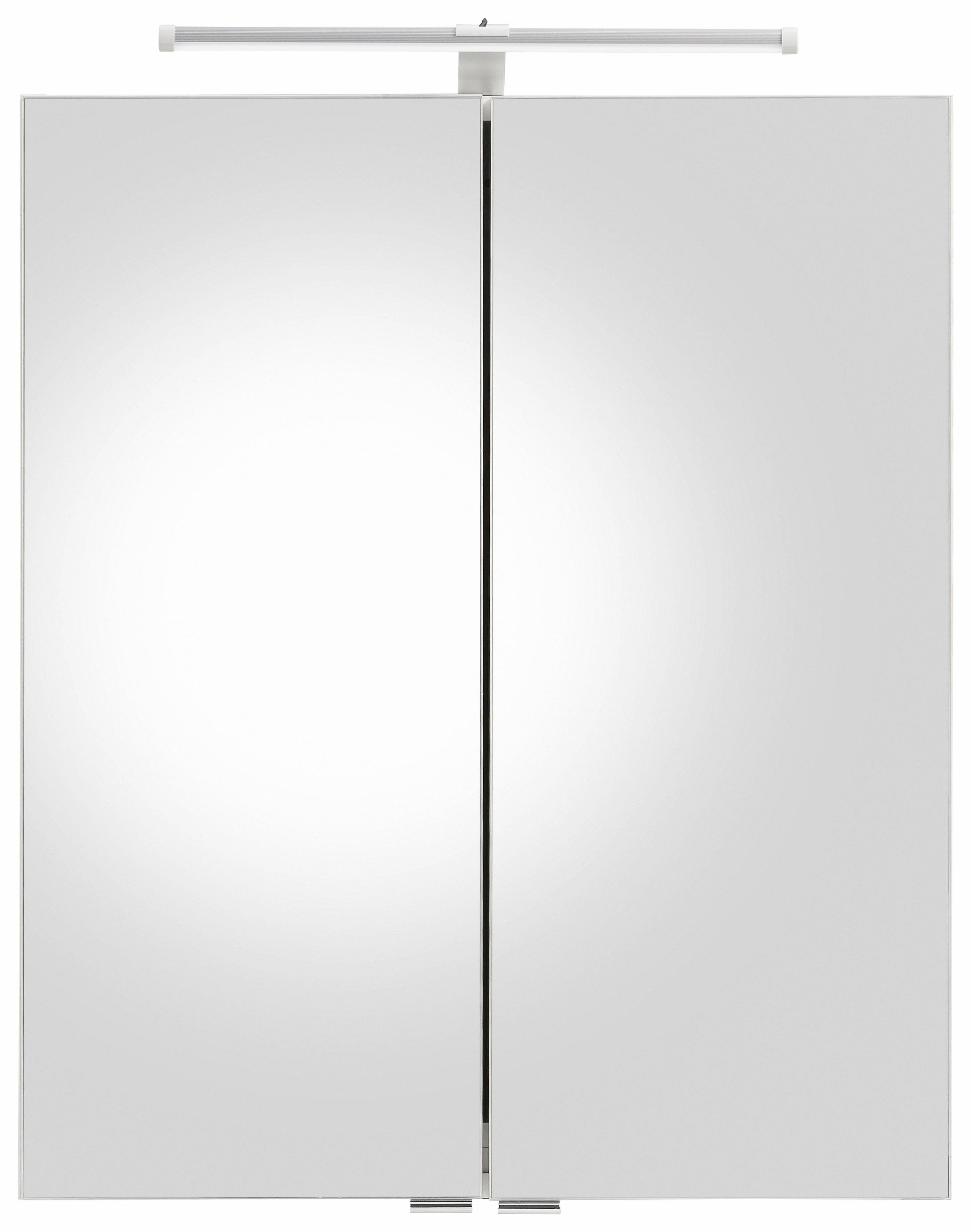 welltime Spiegelschrank Hero mit LED-Beleuchtung und wechselbarem Türanschlag – Bild 3 von 5