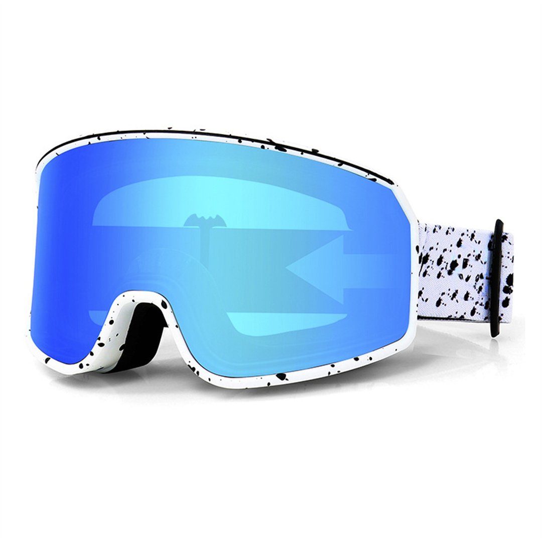 UG beschlagfrei Fahrradbrille;Motorradbrille;Schwimmbrille;Skibrille Outdoor-Sport-Skibrille, und Schwarz und sanddicht, (1-St., Bergsteigen, L.Ru für Schneeausrüstung), Herren Damen, Skibrille Skibrillen