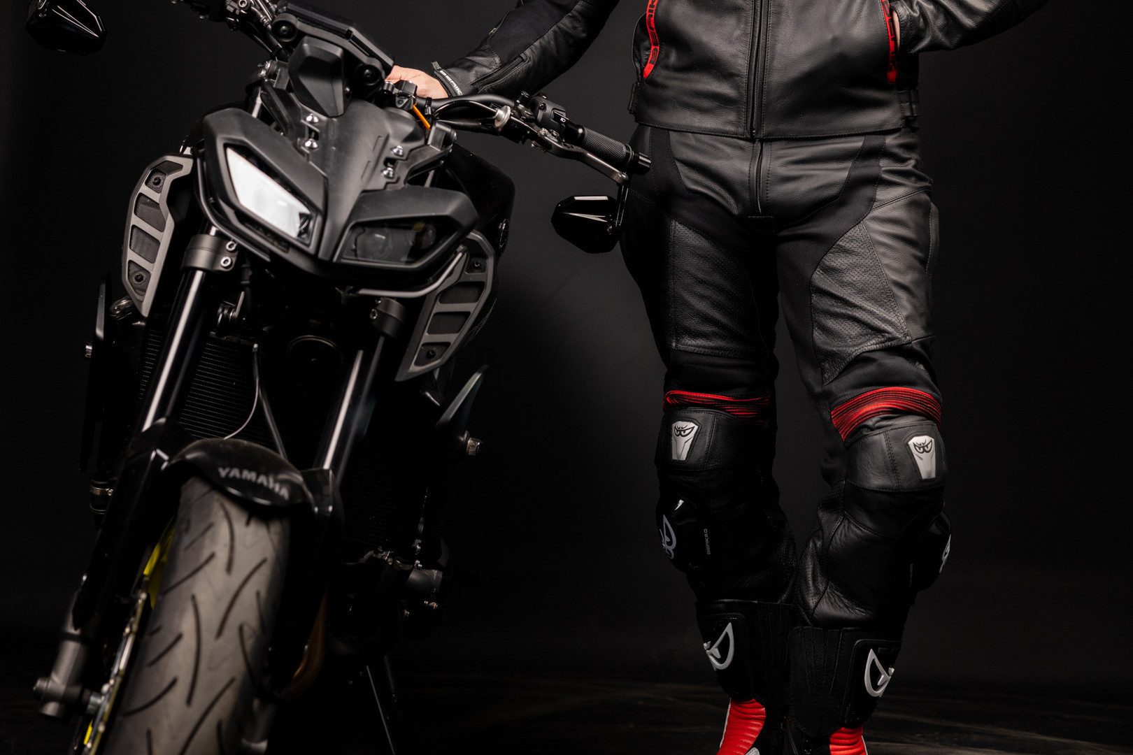 Berik Motorradhose Flexius Motorrad Lederhose Knieprotektoren enthalten – Bild 4 von 4