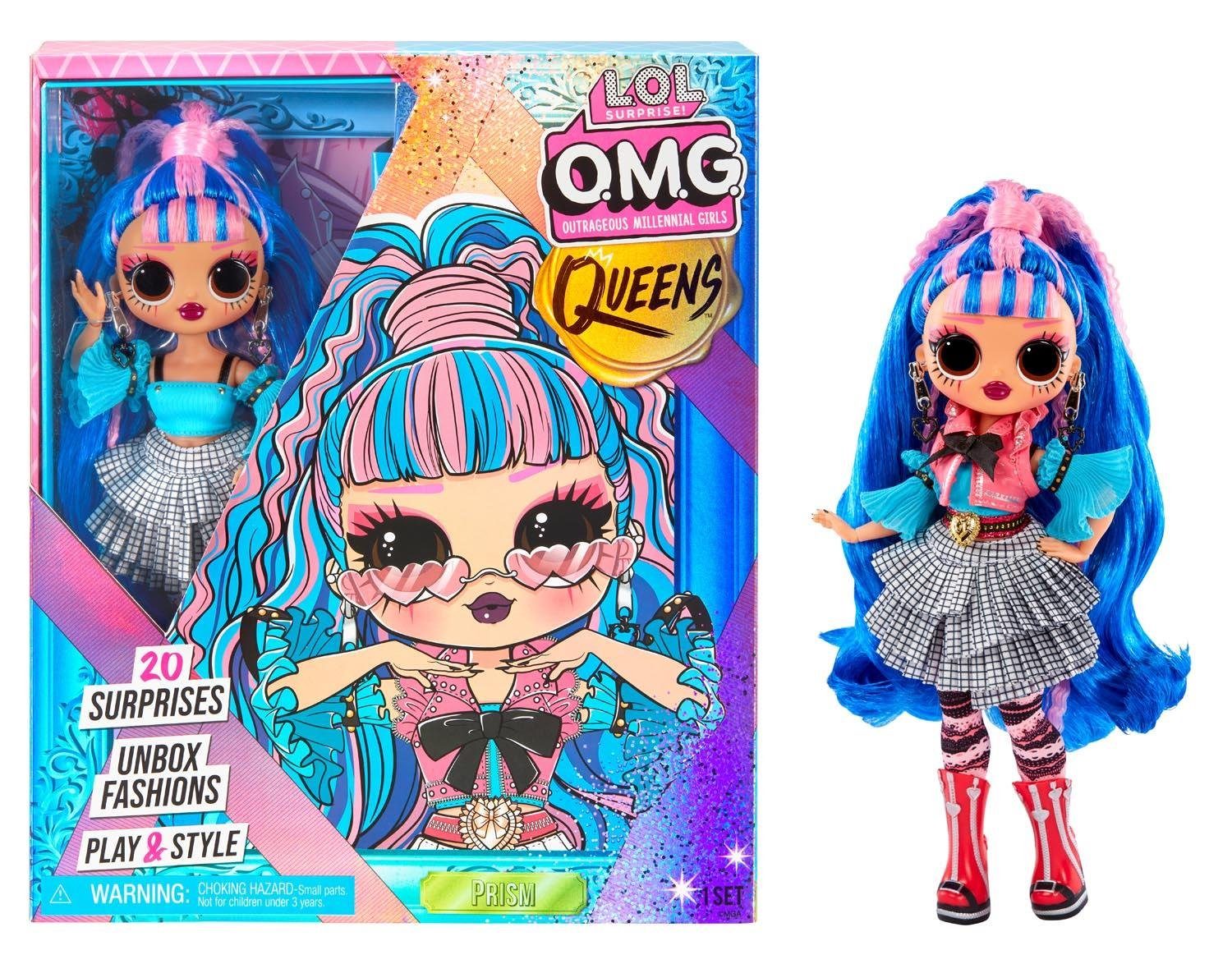 Prism 579915EUC MGA ENTERTAINMENT MGA Surprise Entertainment OMG L.O.L. Anziehpuppe - - Queens