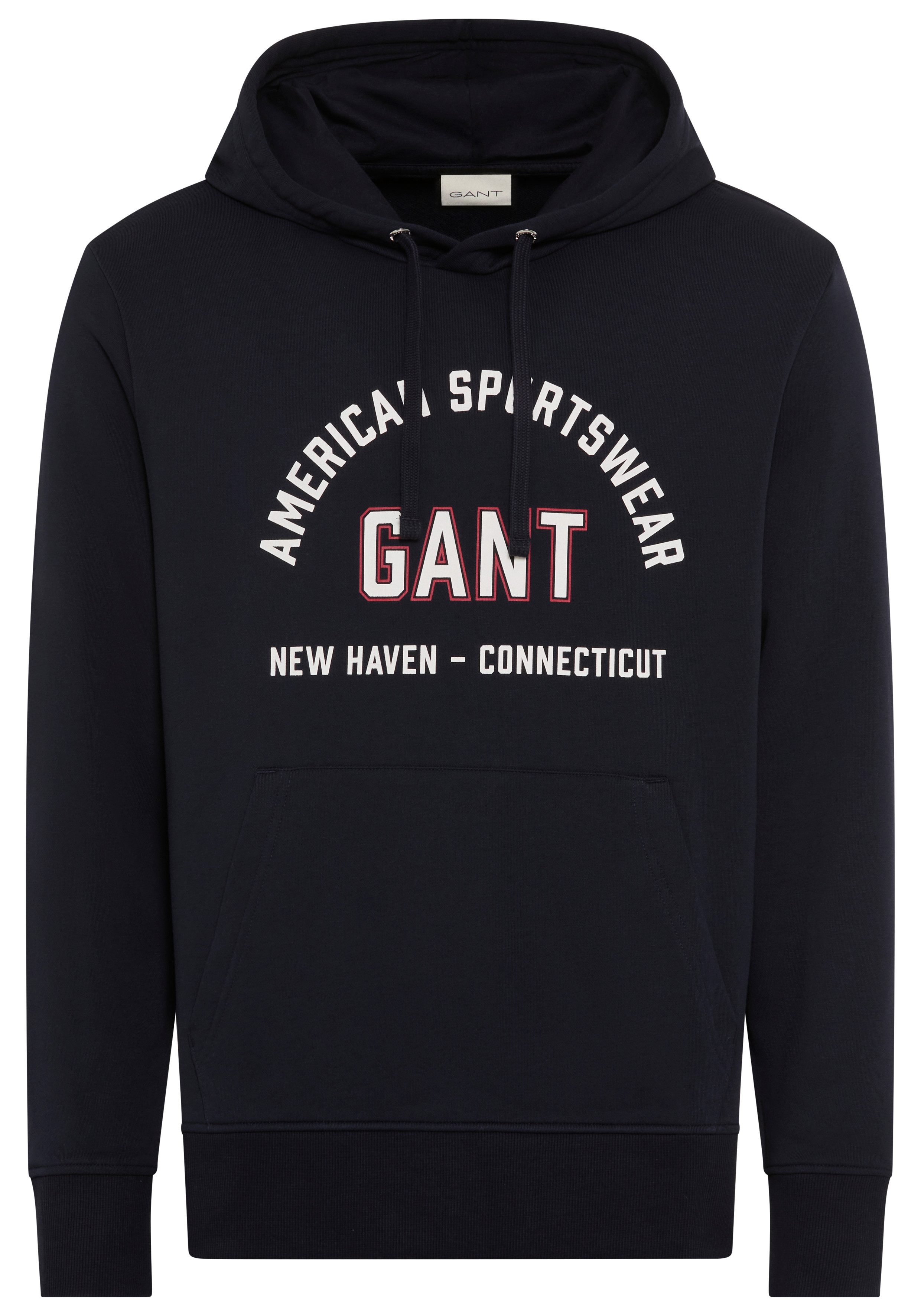 Gant Sweatshirt PRINTED GRAPHIC mit Kapuze, günstig online kaufen