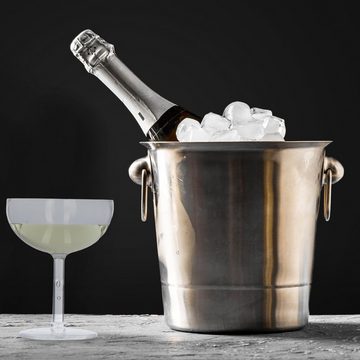 relaxdays Cocktailglas Cocktailschalen Kunststoff 6er Set, Kunststoff