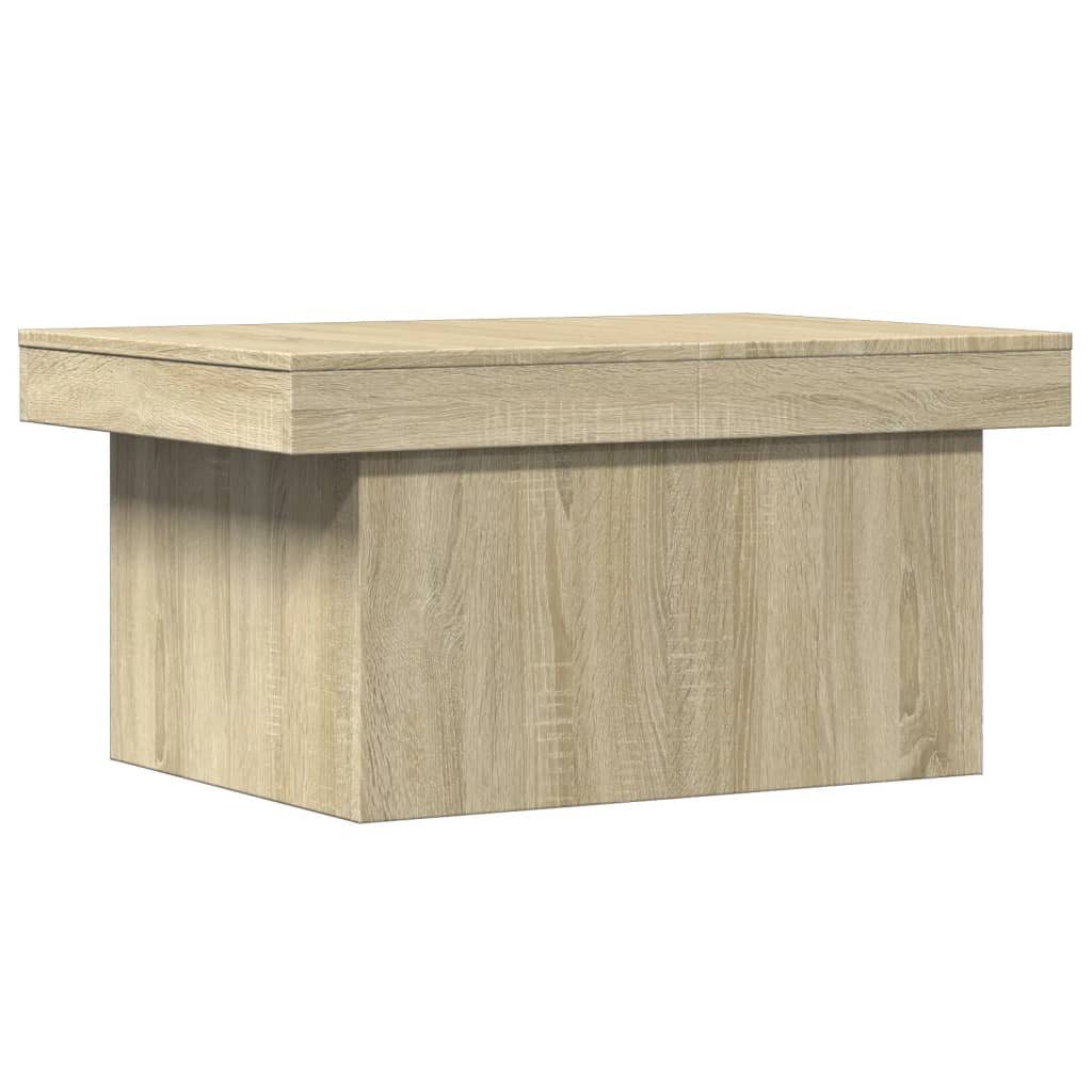 vidaXL Couchtisch Couchtisch Sonoma-Eiche 80x55x40 cm günstig online kaufen