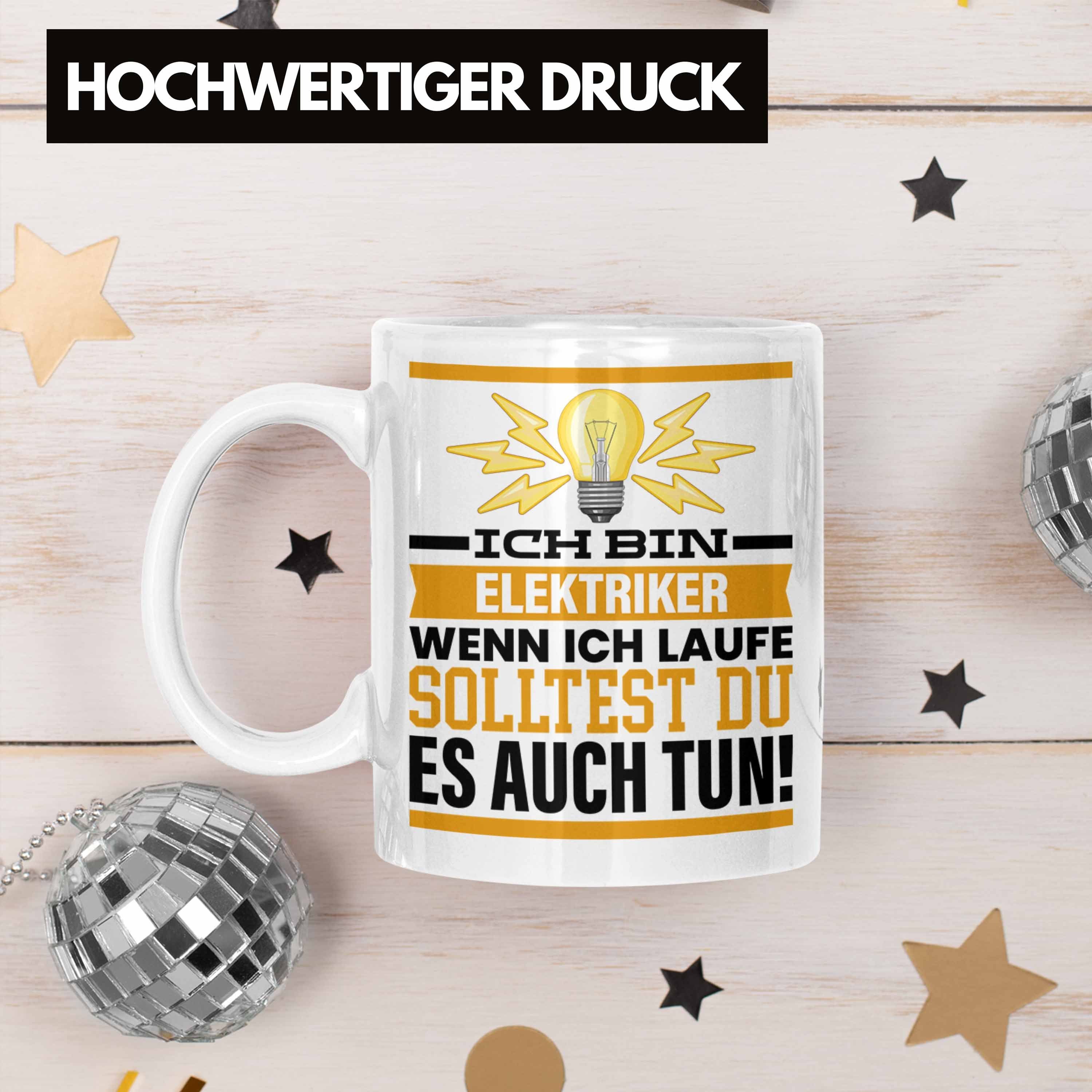 Trendation Tasse Elektriker Tasse Geschenk Renne So Weiss Männer Wenn Geschenkidee Ich Spruch