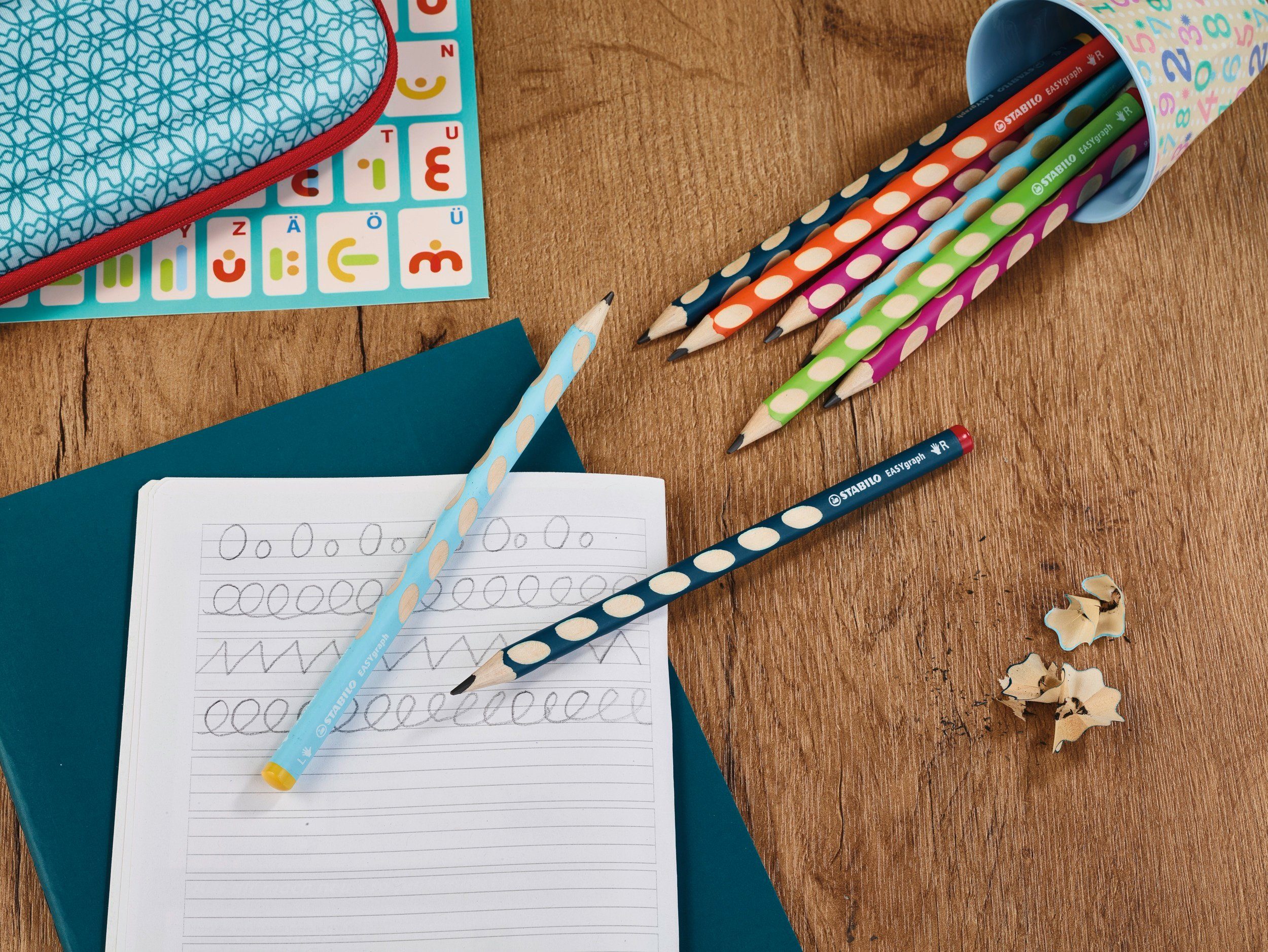 STABILO Bleistift Bleistift Stabilo Easy Graph HB