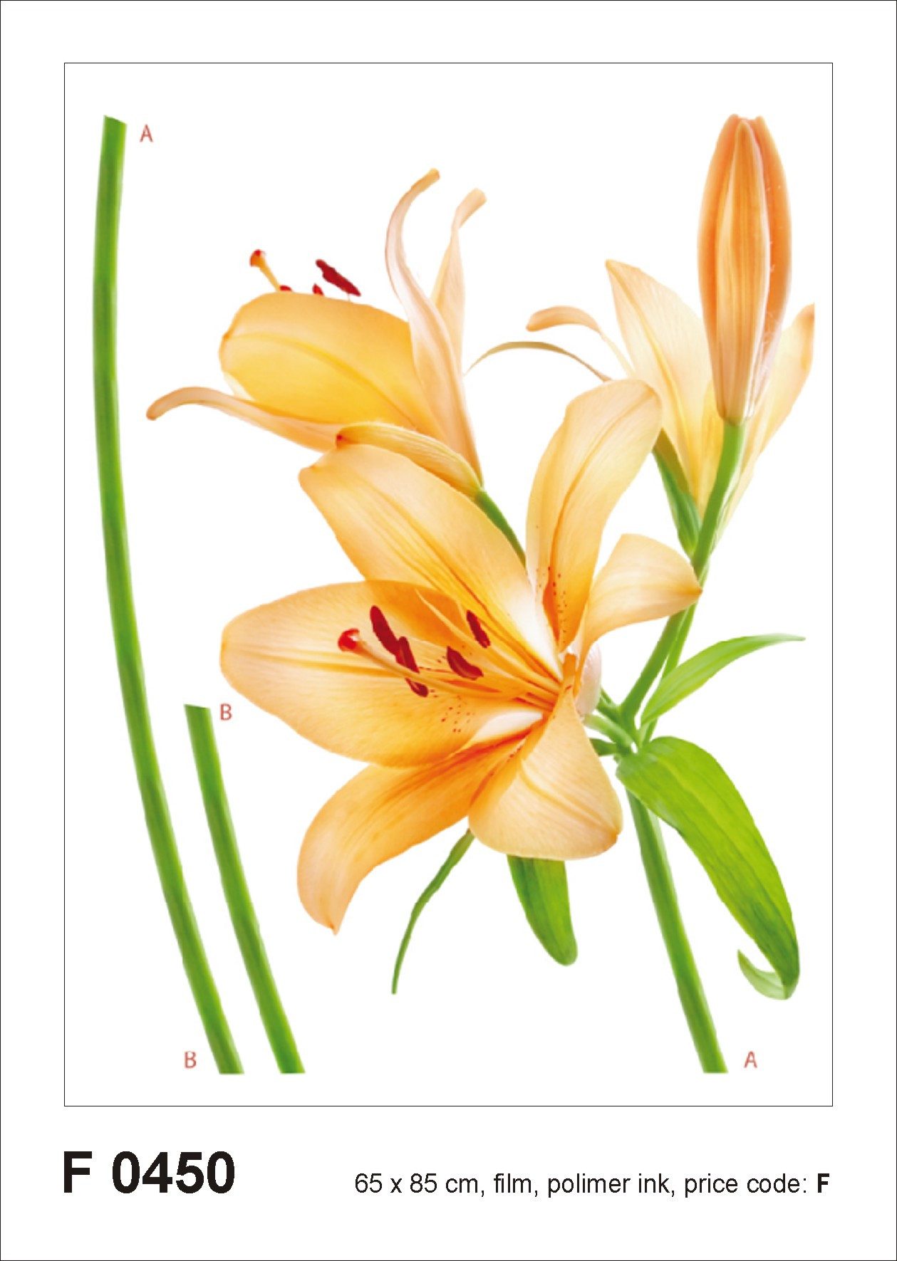 Sanders & Sanders Wandtattoo Blumen