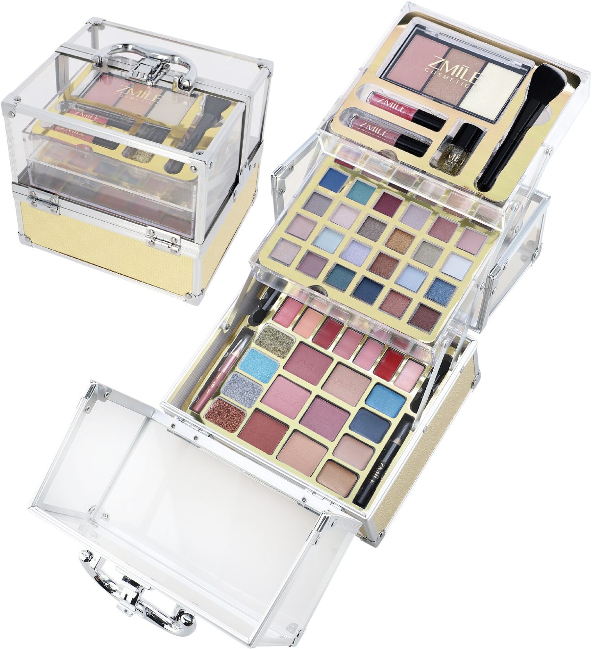 ZMILE COSMETICS Kosmetik-Koffer Glam, 64-tlg., mit günstig online kaufen