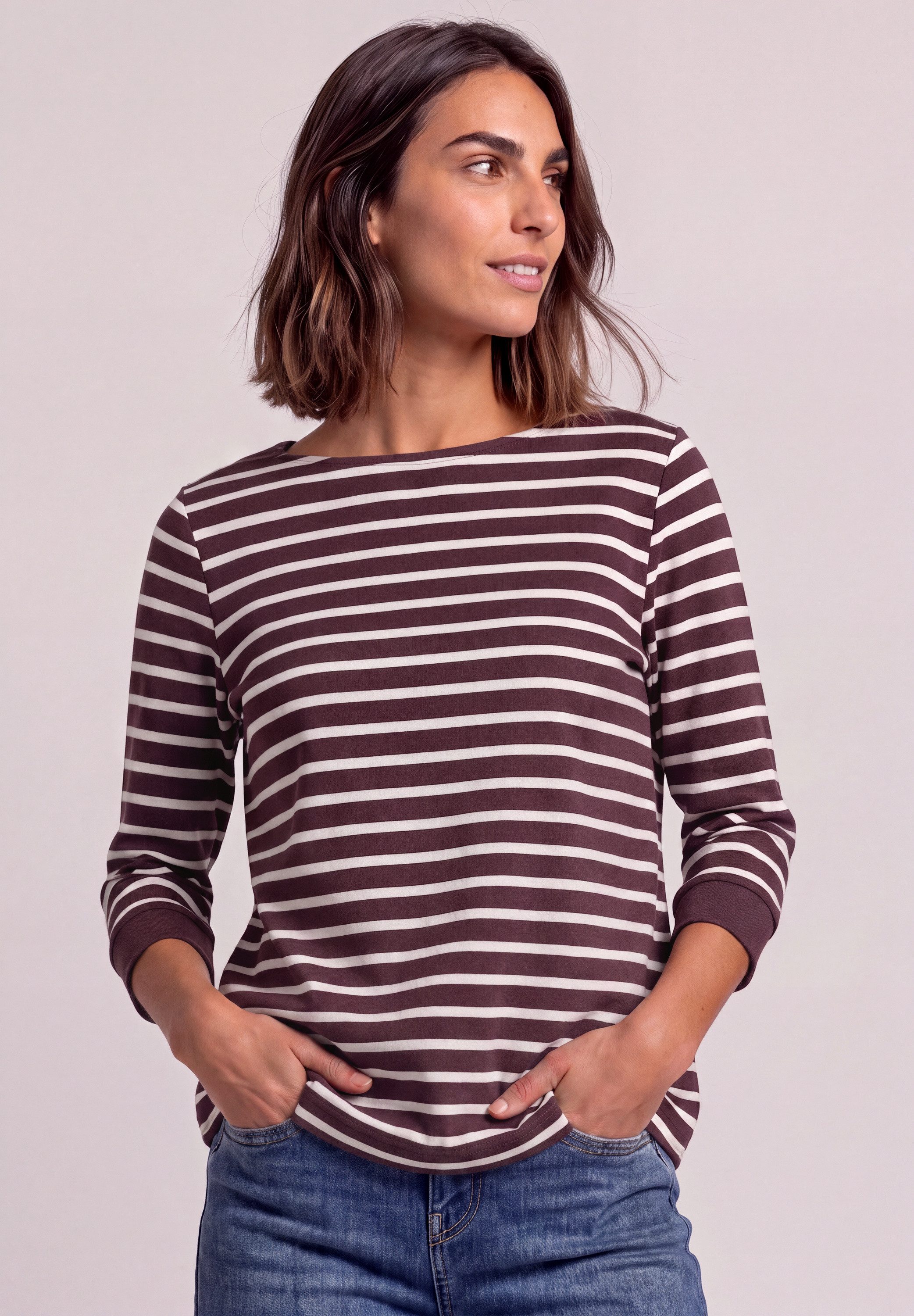 STREET ONE Print-Shirt aus reiner Baumwolle