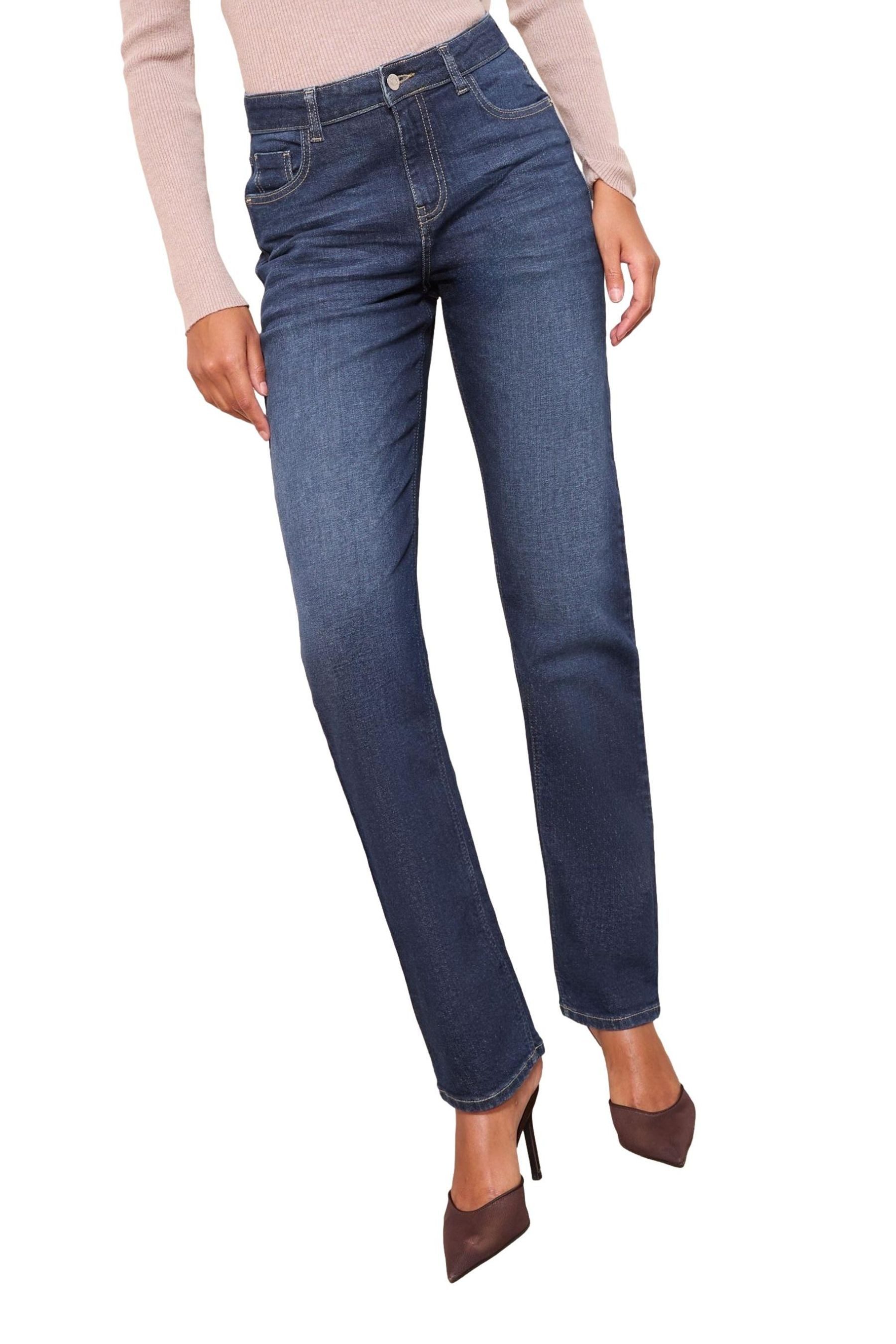 Gerade Jeans Friends Like These Jeans mit geradem Beinschnitt