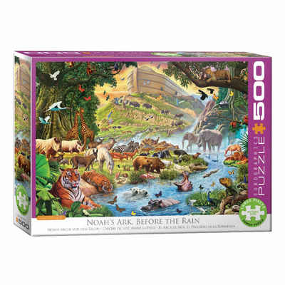 EUROGRAPHICS Puzzle Noahs Arche vor dem Regen, 500 Puzzleteile