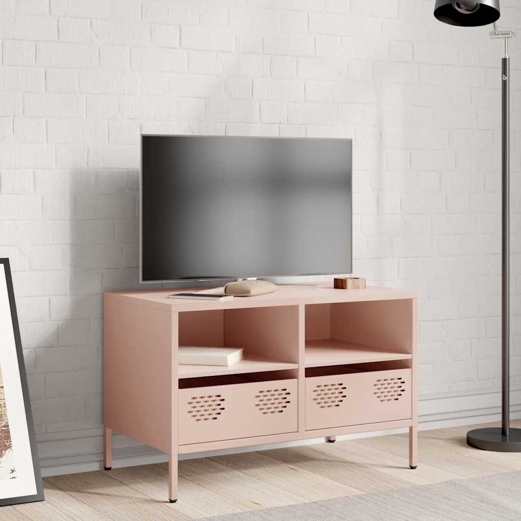 vidaXL TV-Schrank TV-Schrank Rosa 68x39x43,5 cm günstig online kaufen