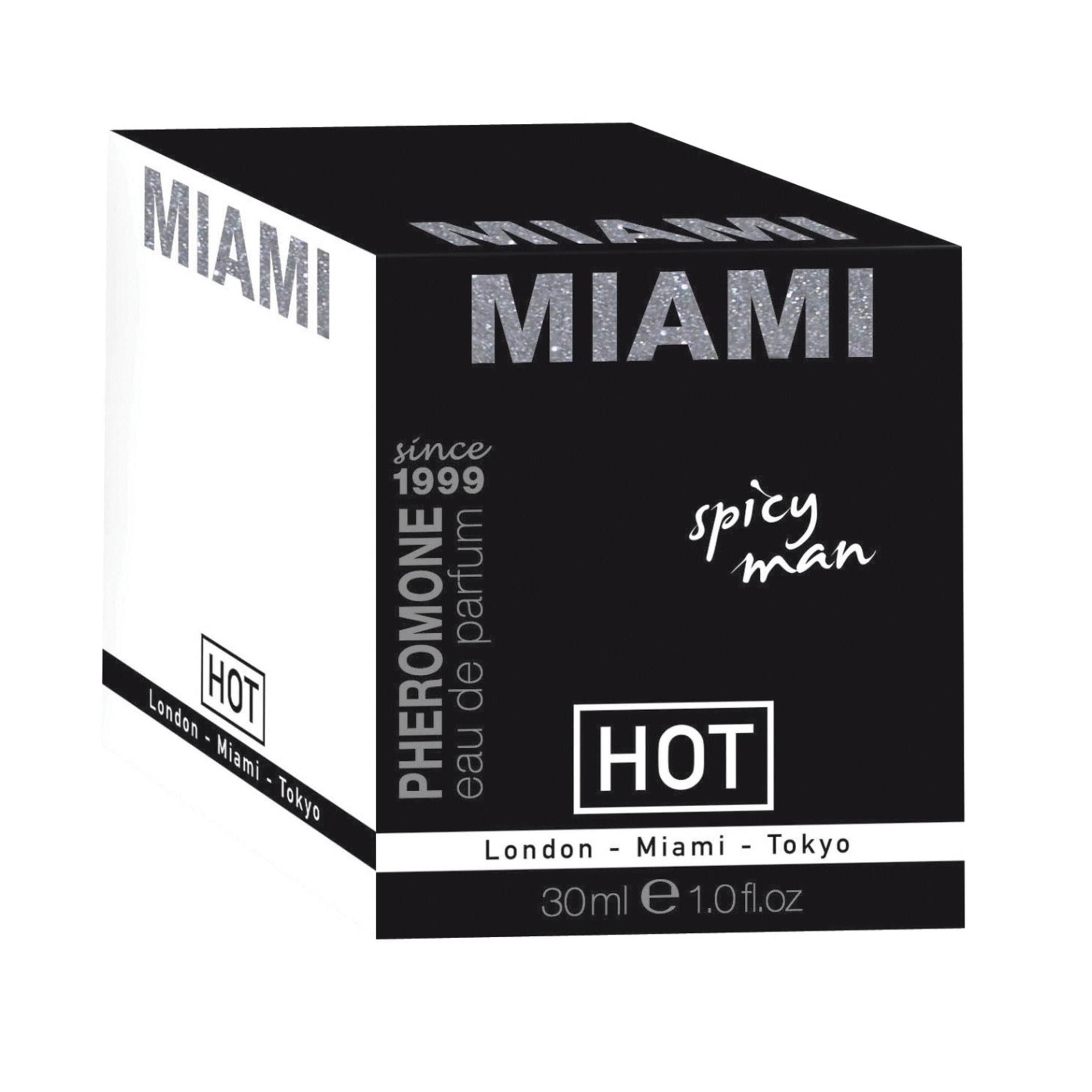 HOT Körperspray HOT - 30 ml - HOT Pheromon - Parfum Miami spicy man 30m