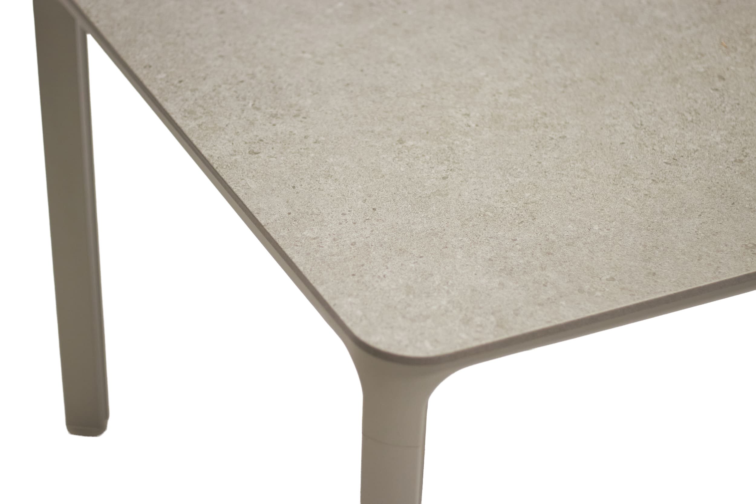 LC Garden Gartentisch Gartentisch »Stilo« Outdoortisch Sintered Stone Keramik Steingrau