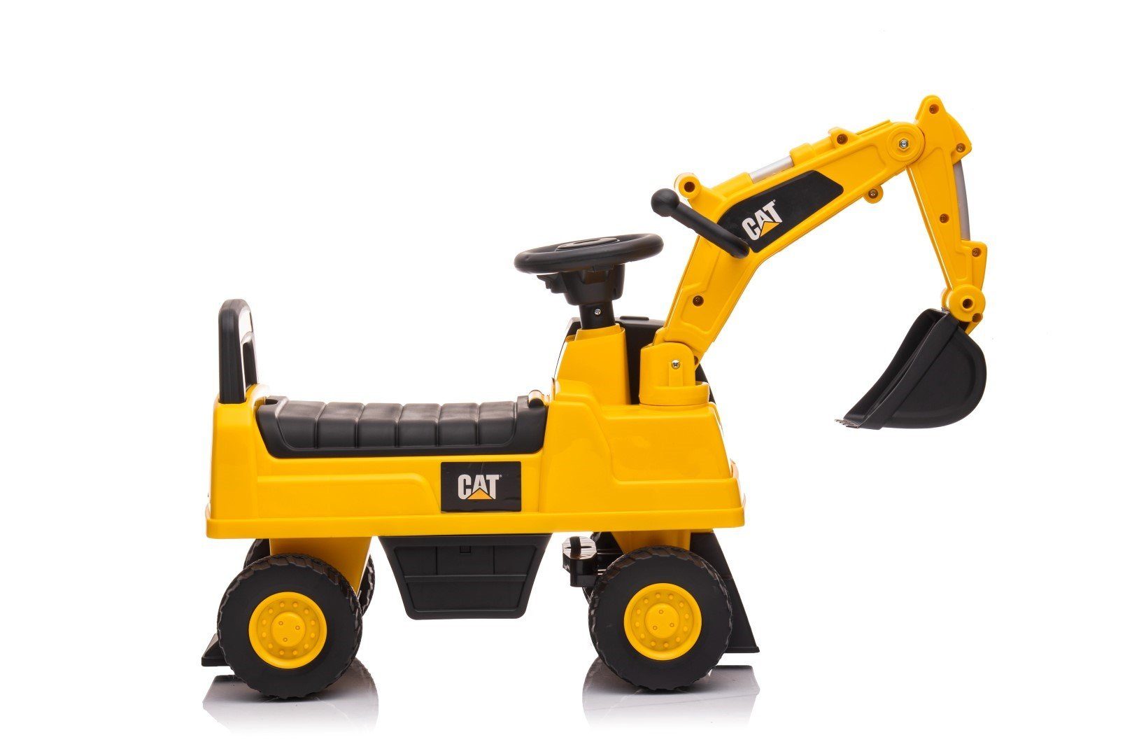 COIL Rutscherauto Mobilbagger, Radlader CAT, Sandspielzeug, großer Bagger