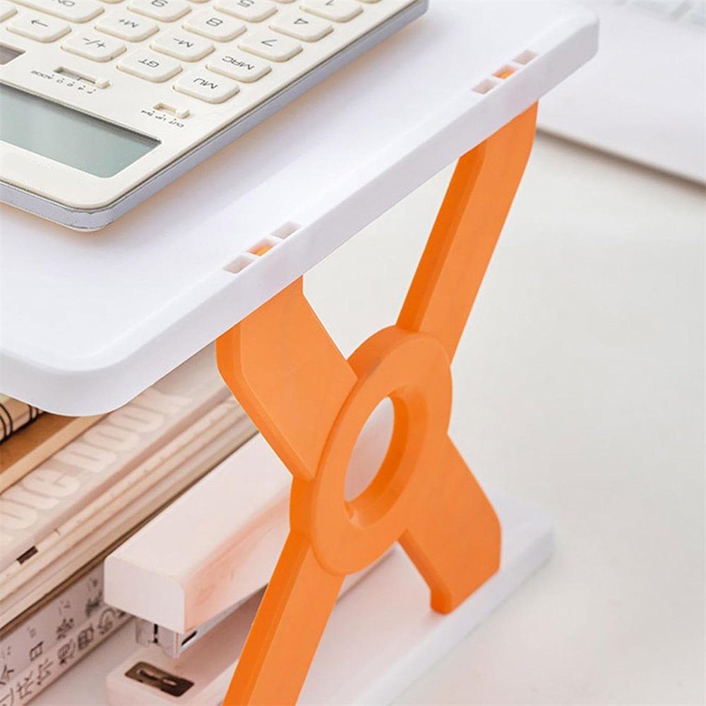 Gewürzregal für Farbe TUABUR Schreibtisch Rutenhalter orange den 2-stöckiges