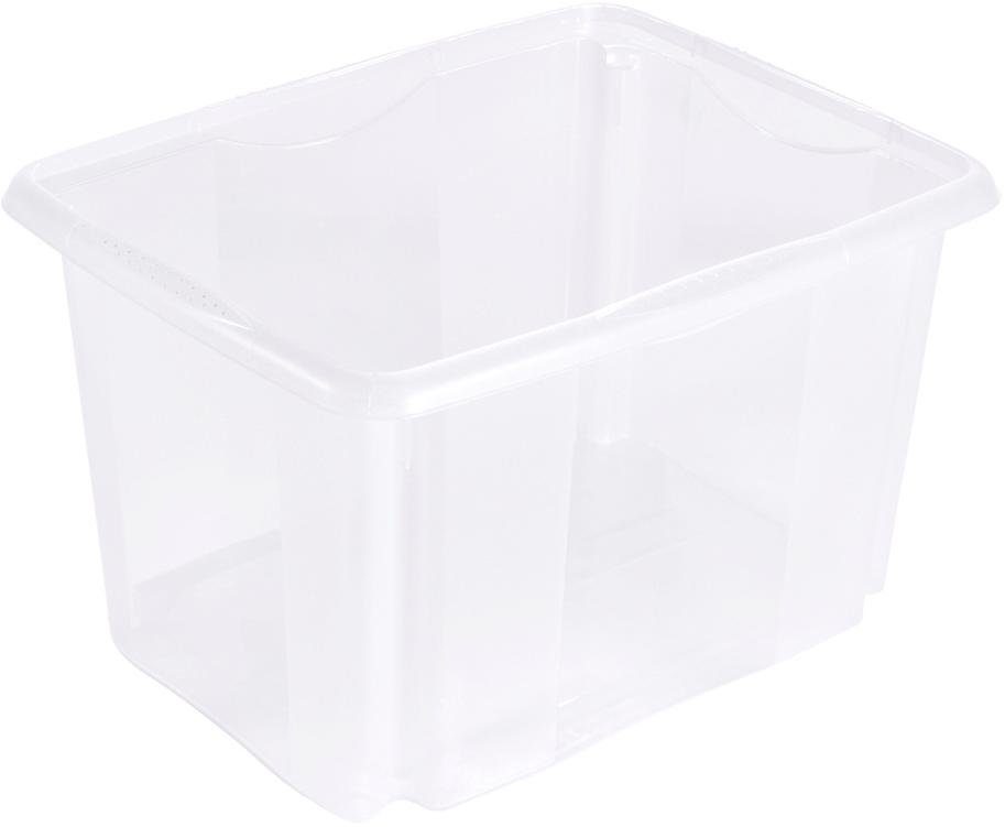 keeeper Stapelbox emil (Set, 2 St), 30 L, mit Deckel, hochwertiger Kunststoff