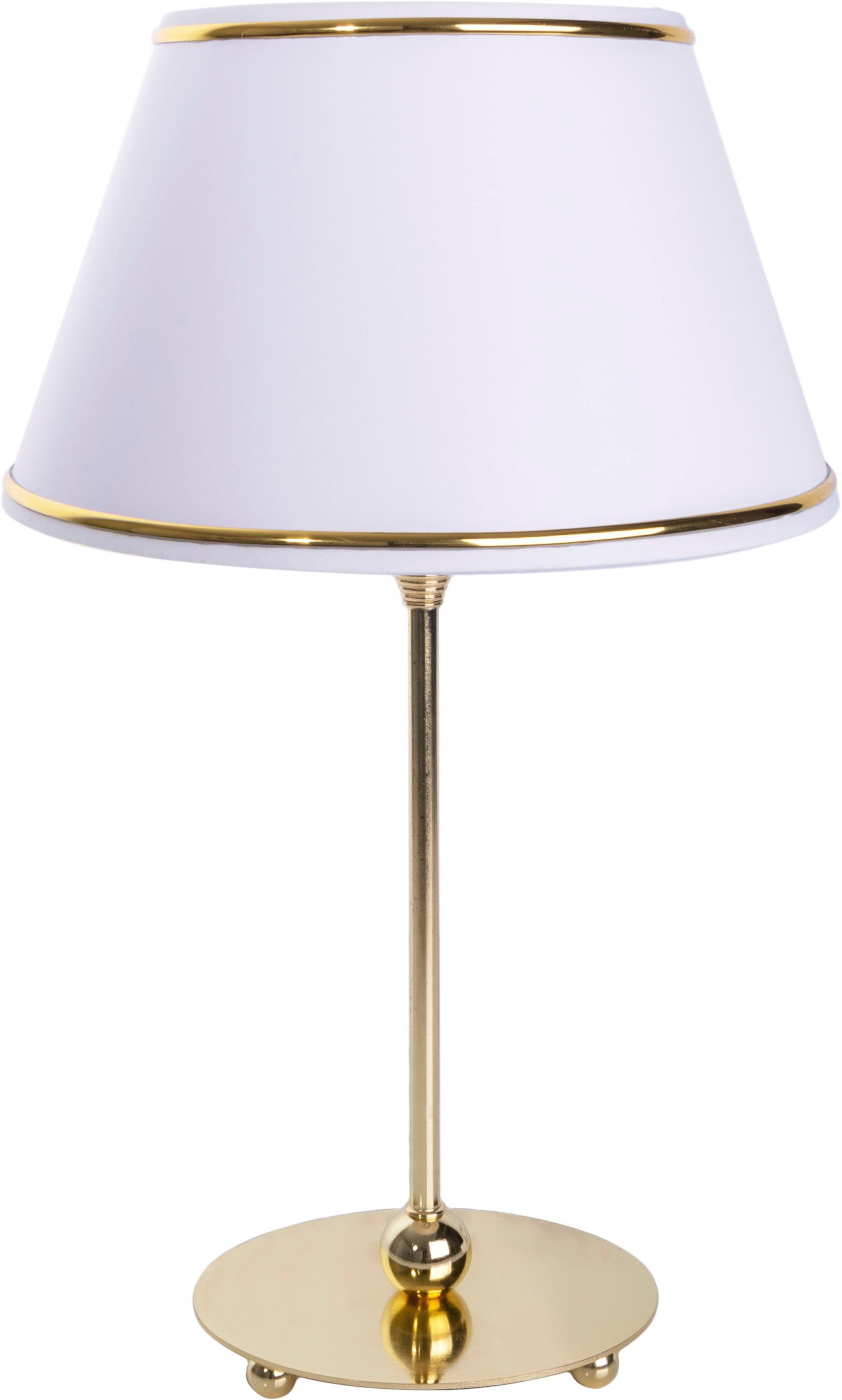 näve Tischleuchte Keanu, Ein-/Ausschalter, Leuchtmittel wechselbar, ohne Leuchtmittel, E14 max. 40W, Farbe: beige/gold/messing, Polyester/Baumwoll Mix. Reduzierter Preis € 37,02. Unverbindliche Preisempfehlung € 116,95