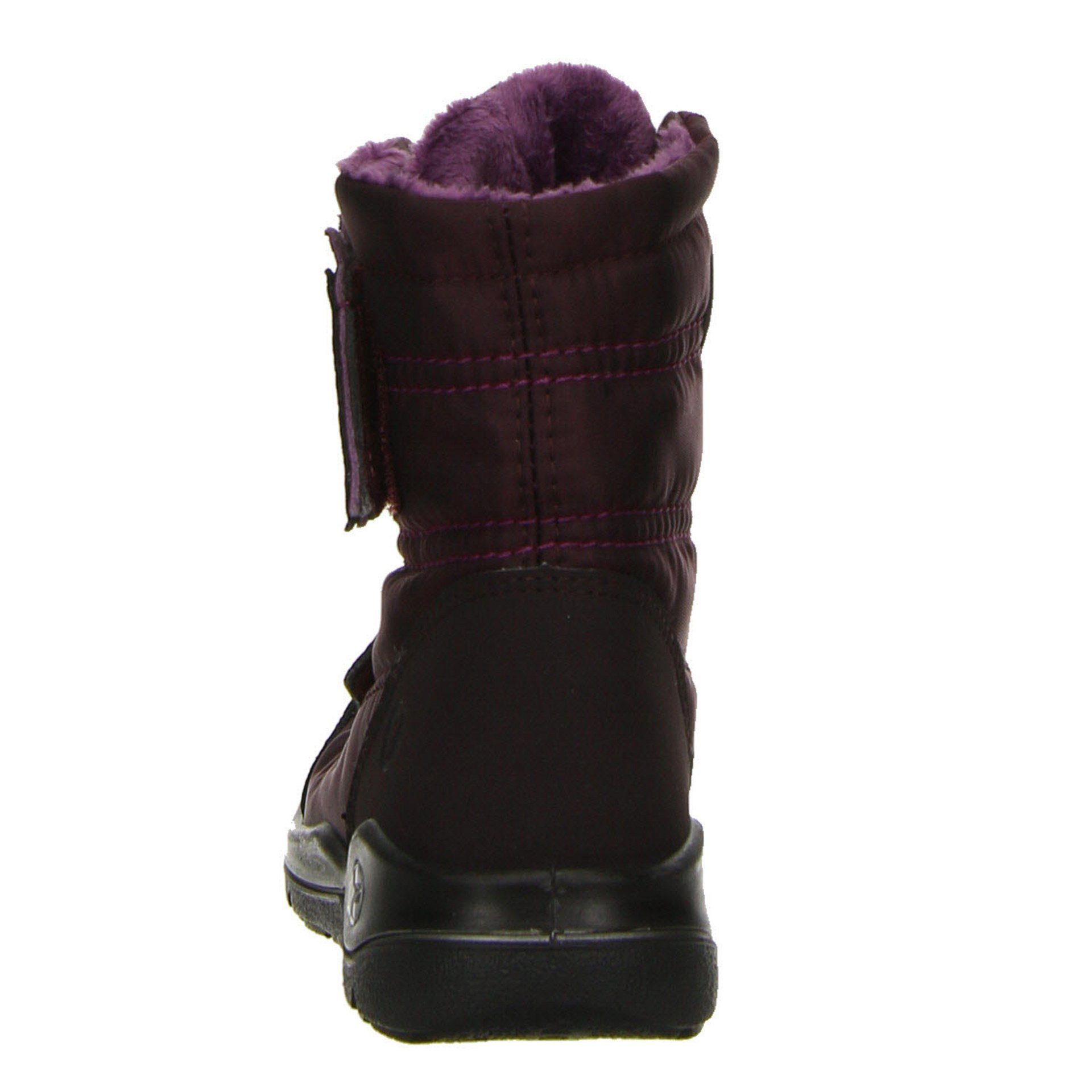 Ricosta Garei Boots Textil Bordeaux Textil Stiefel uni